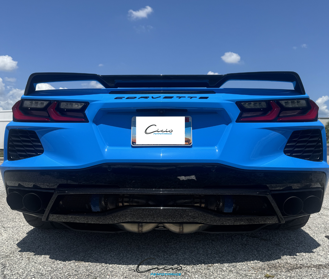 Cicio Performance C8 Corvette Twin Turbo Kit - X-Pipe Version