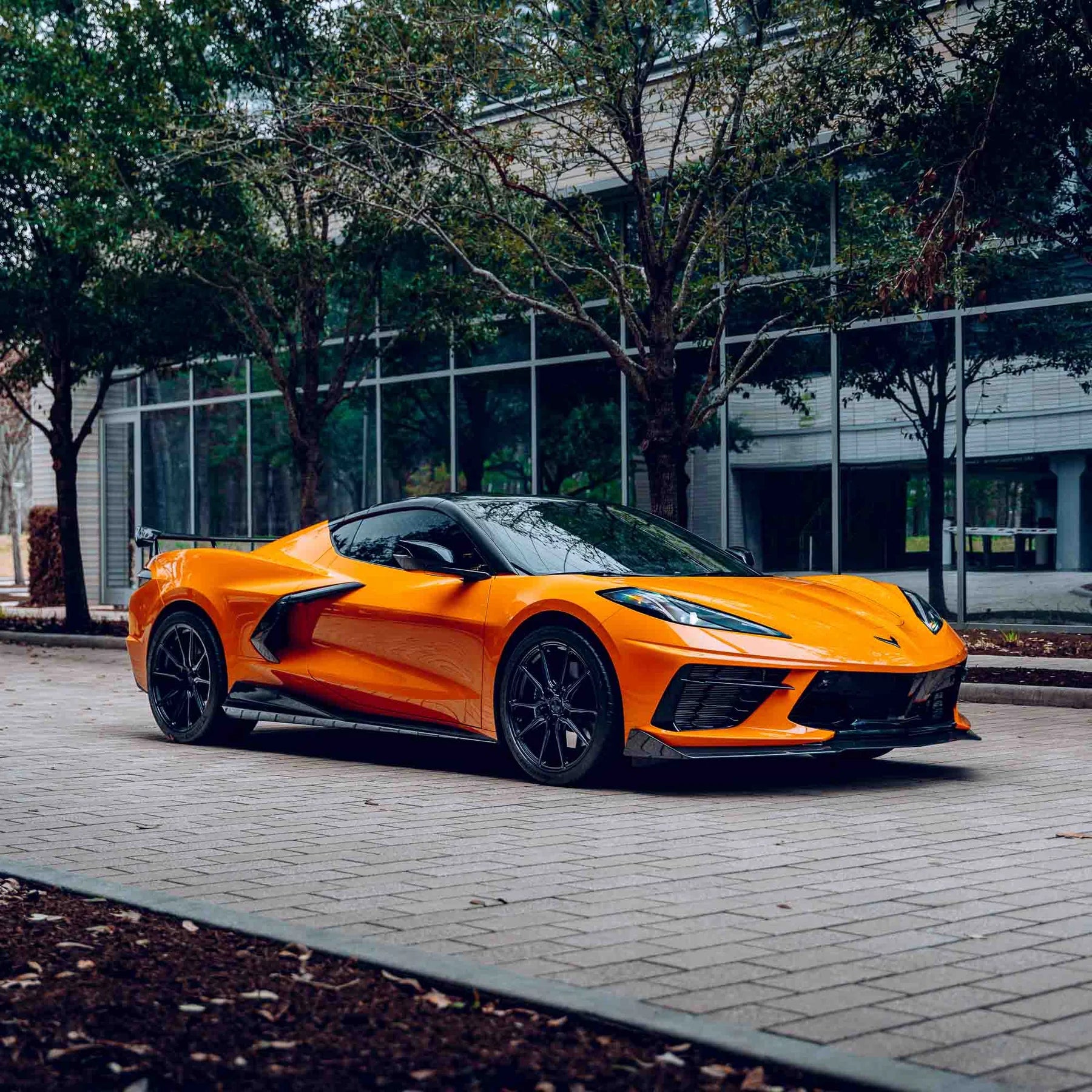 RSC 5VM Style Carbon Fiber Side Skirts for C8 Corvette | Cicio Performance