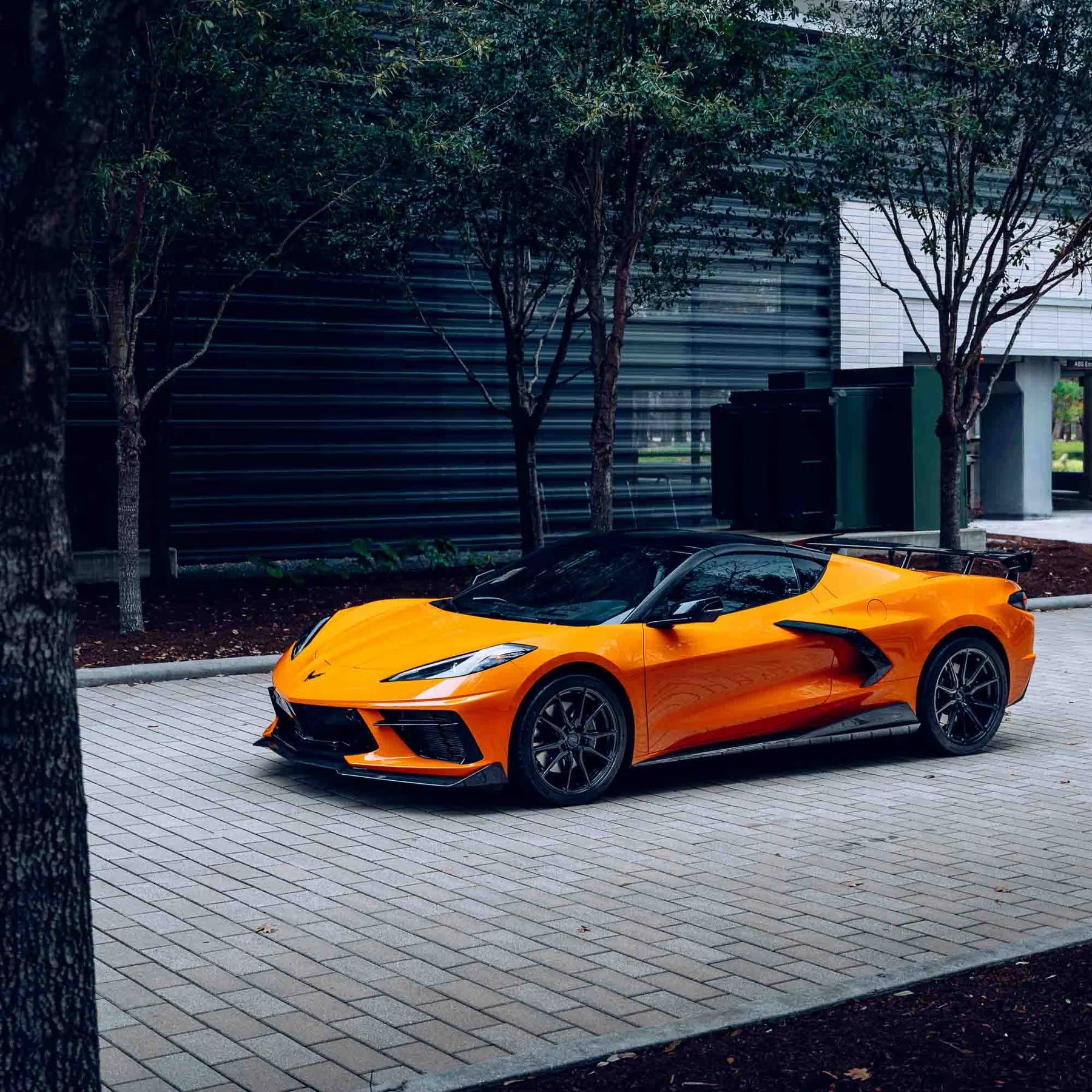Racing Sport Concepts 5VM Style Side Skirts | Carbon Fiber | C8 Corvette