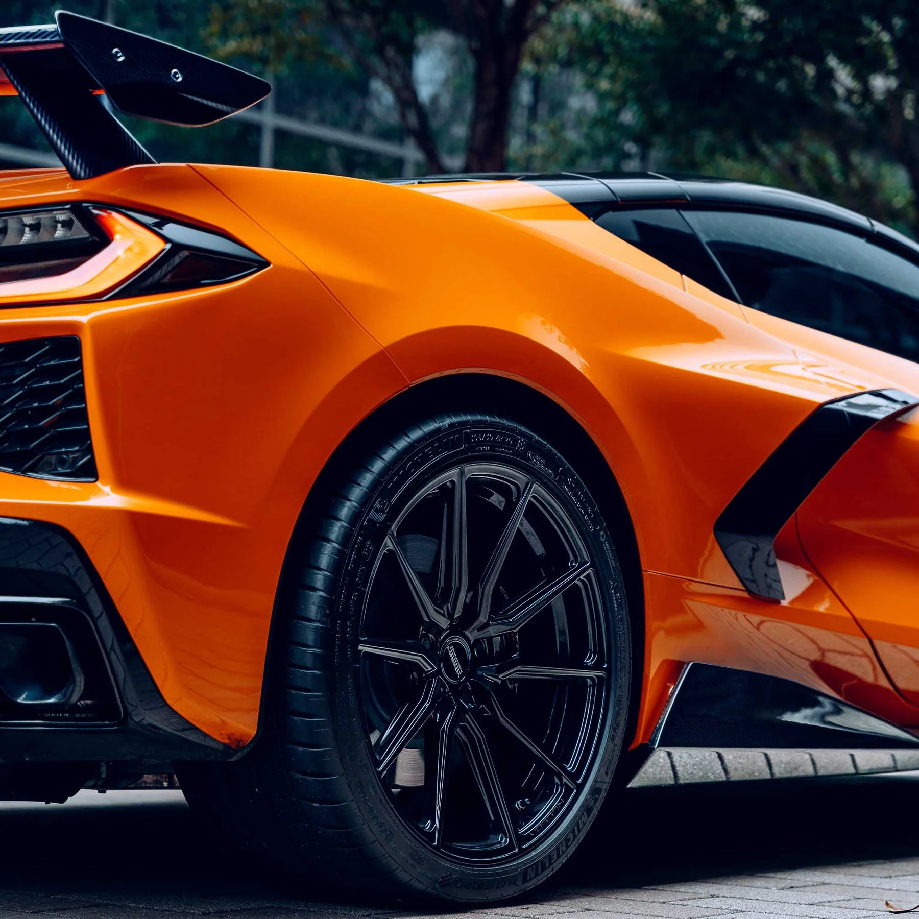 Racing Sport Concepts 5VM Style Side Skirts | Carbon Fiber | C8 Corvette