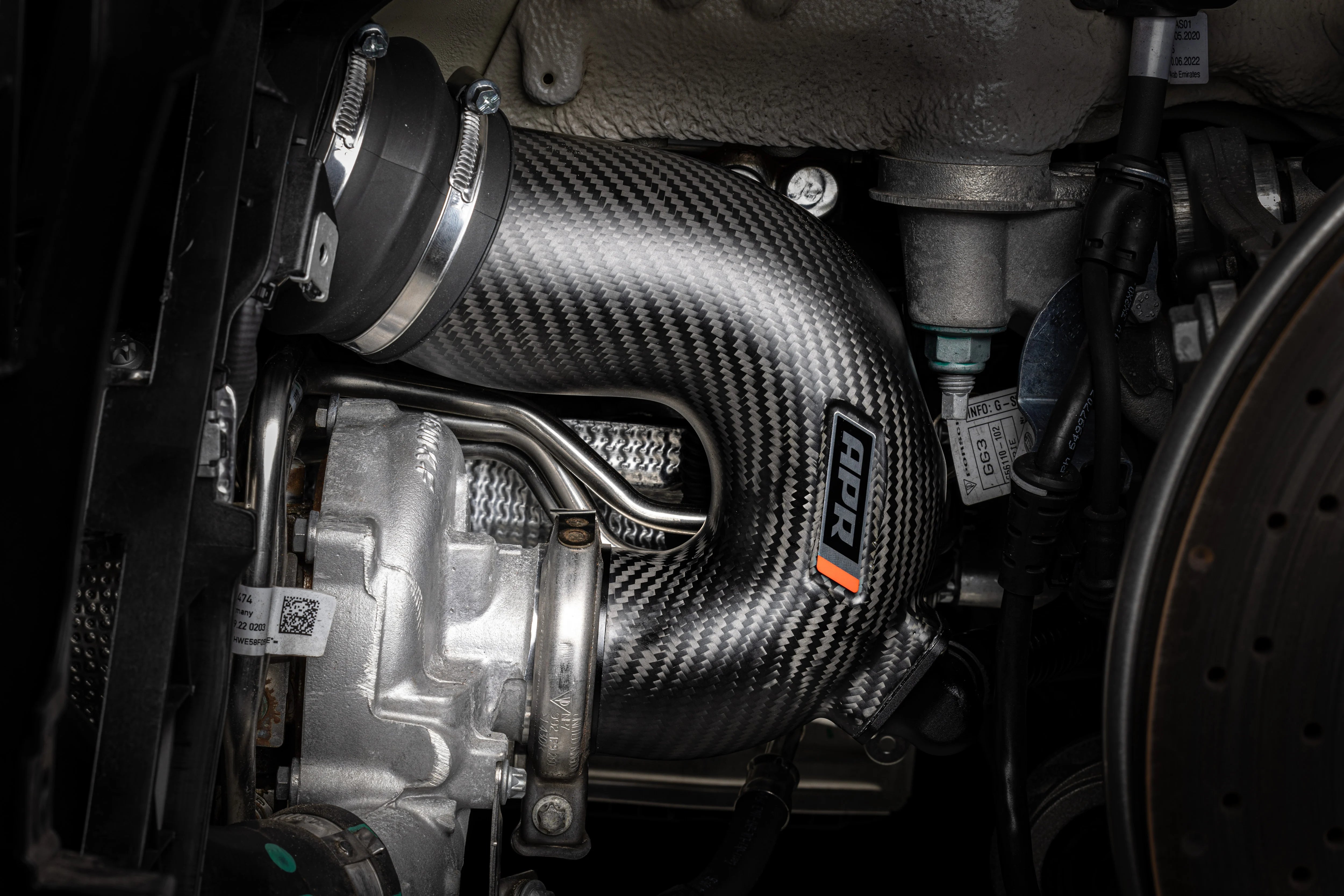 APR Carbon Fiber Intake System w/ Turbo Inlet Pipes - 992 3.0T/3.7T