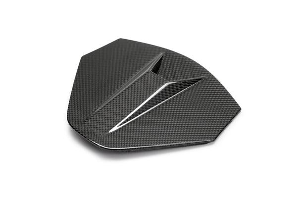 Anderson Composites Carbon fiber rear camera decklid housing panel for 2020-2024 Chevrolet C8 (coupe) (w/location for camera)