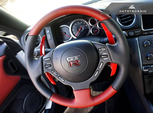 AutoTecknic Competition Steering Shift Levers (Paddles) - Nissan GT-R R35 08-15