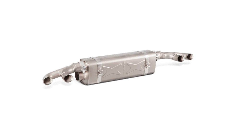 Akrapovic Titanium Exhaust System for Porsche 991.2 Turbo
