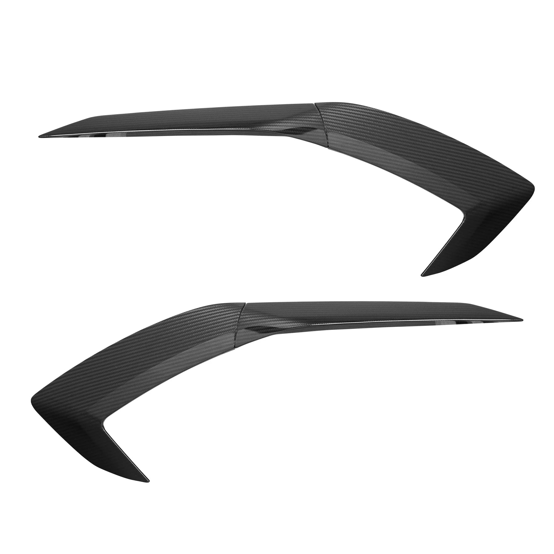RSC Carbon Fiber Boomerangs – Engine Intake Side Vents for C8 Corvette
