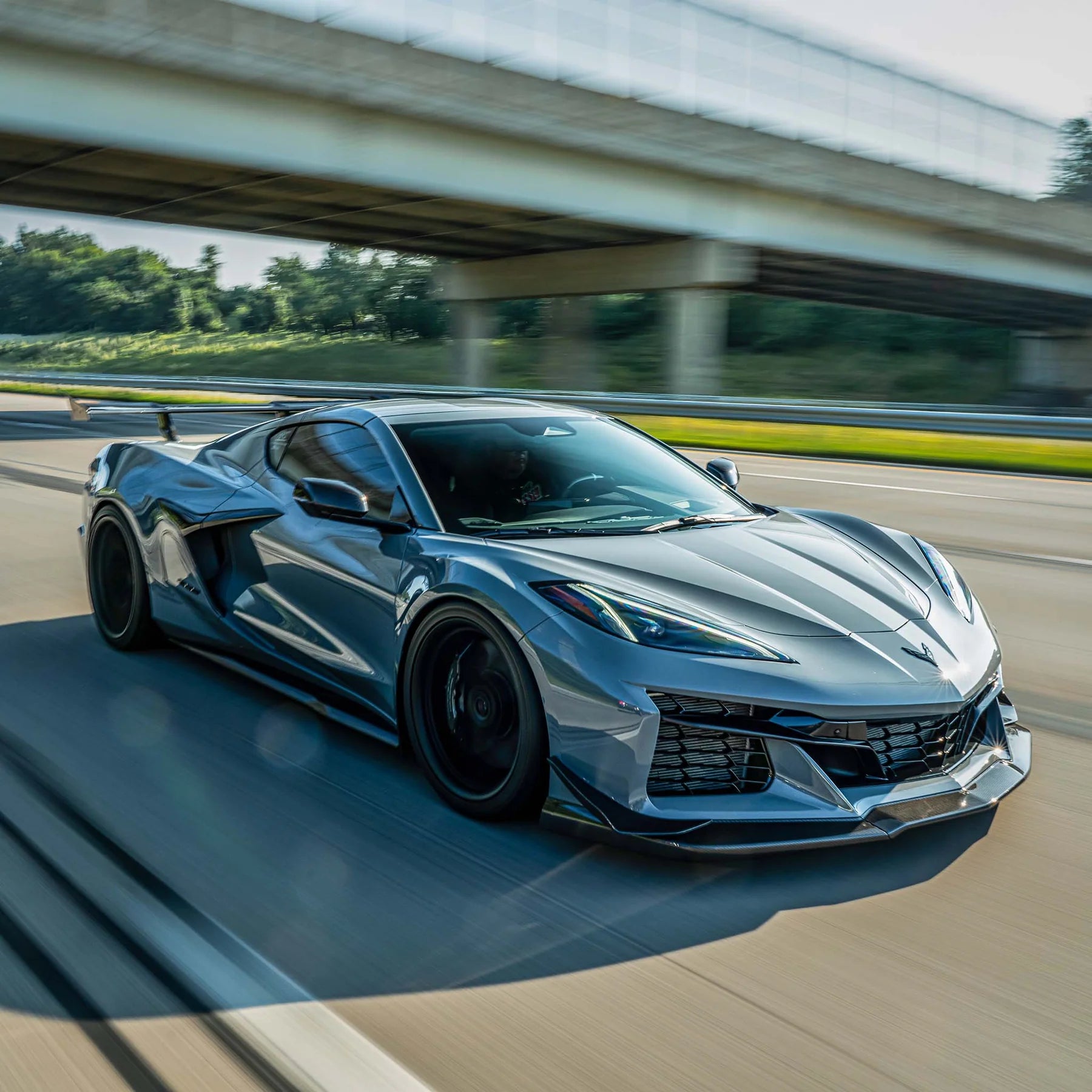 Racing Sport Concepts "GTZ" Front Splitter | Carbon Fiber | Corvette C8 Z06 & E-Ray