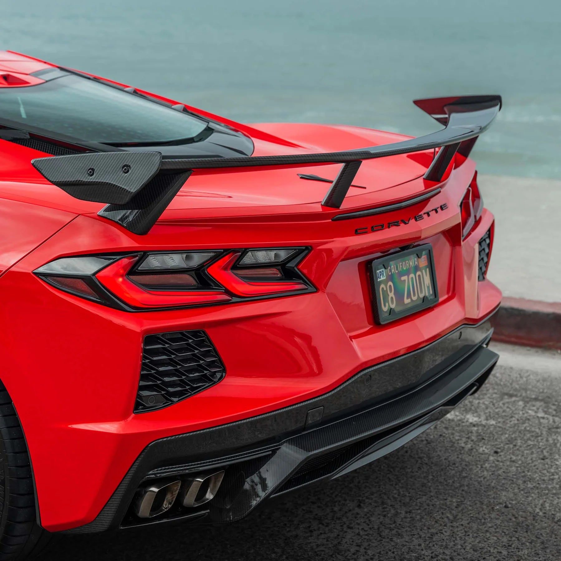Racing Sport Concepts GT Rear Diffuser | Carbon Fiber | Corvette C8