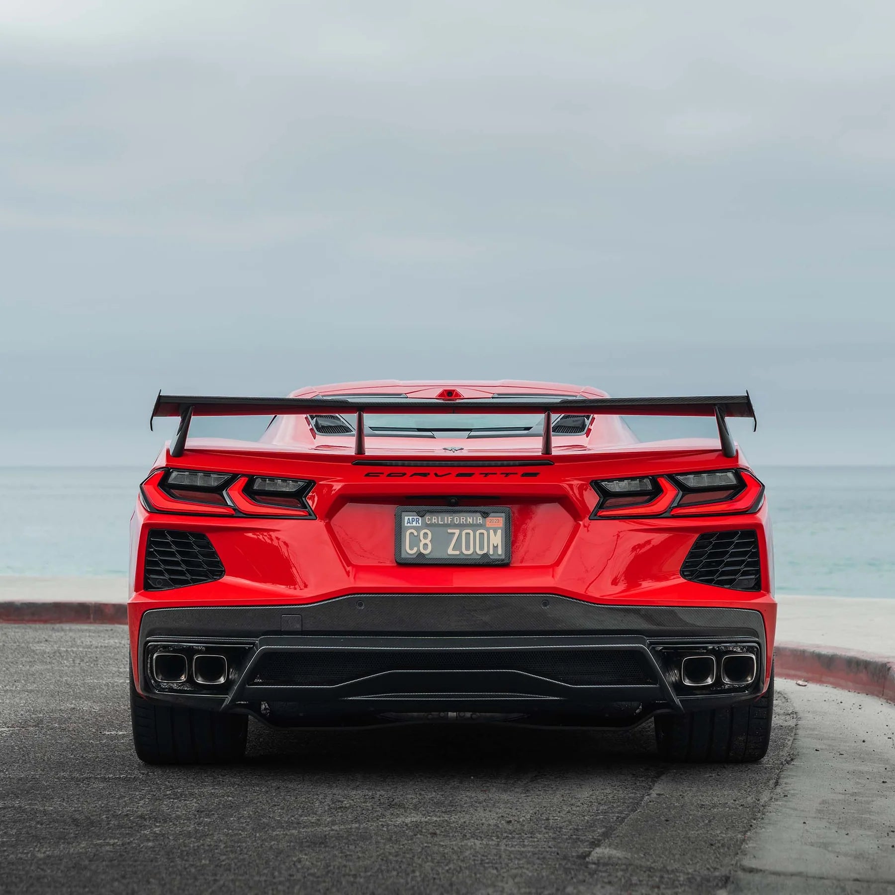 Racing Sport Concepts GT Rear Diffuser | Carbon Fiber | Corvette C8