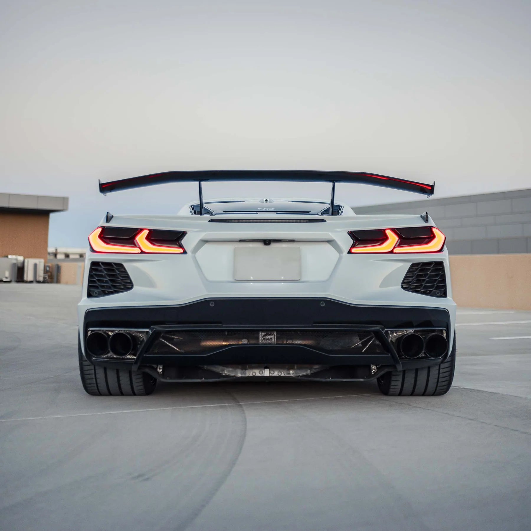 Racing Sport Concepts Knighthawk Wing | Carbon Fiber | Corvette C8 & Z06 Coupe & Convertible Models