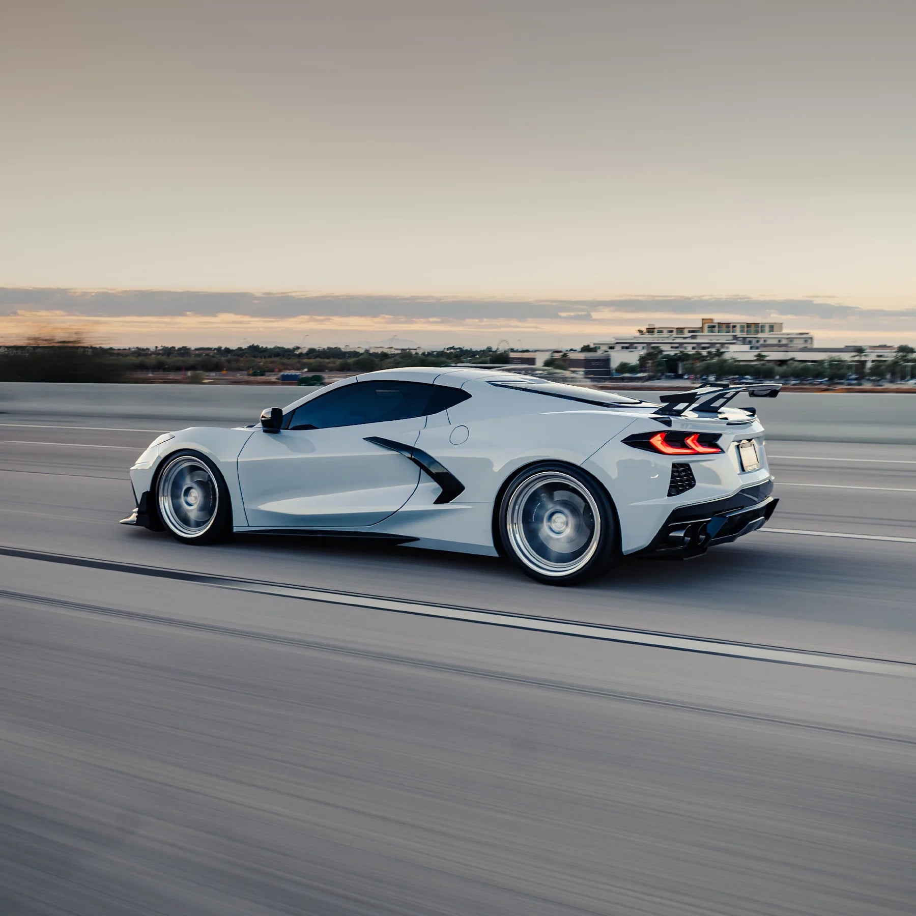 Racing Sport Concepts Knighthawk Wing | Carbon Fiber | Corvette C8 & Z06 Coupe & Convertible Models