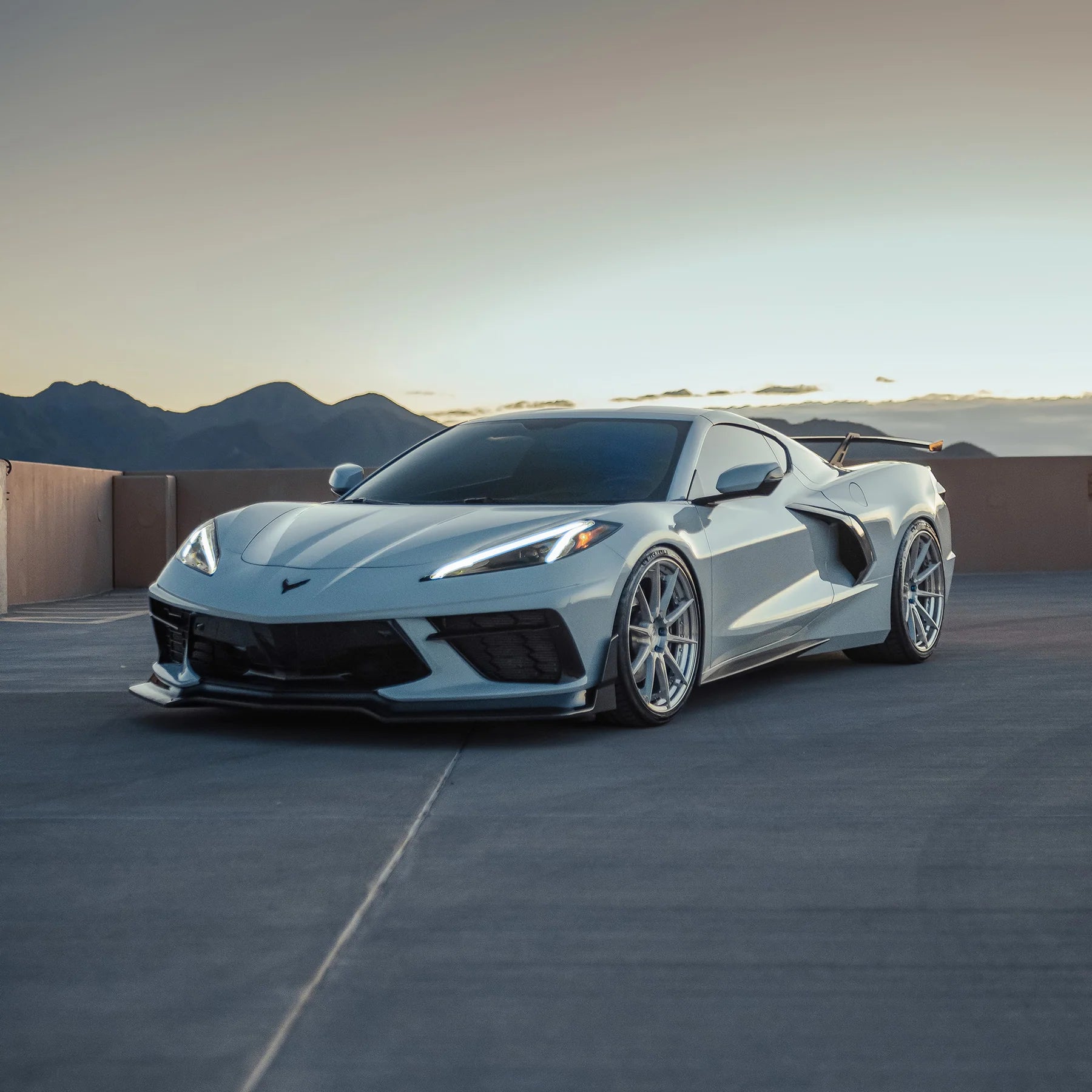 Racing Sport Concepts Knighthawk Wing | Carbon Fiber | Corvette C8 & Z06 Coupe & Convertible Models