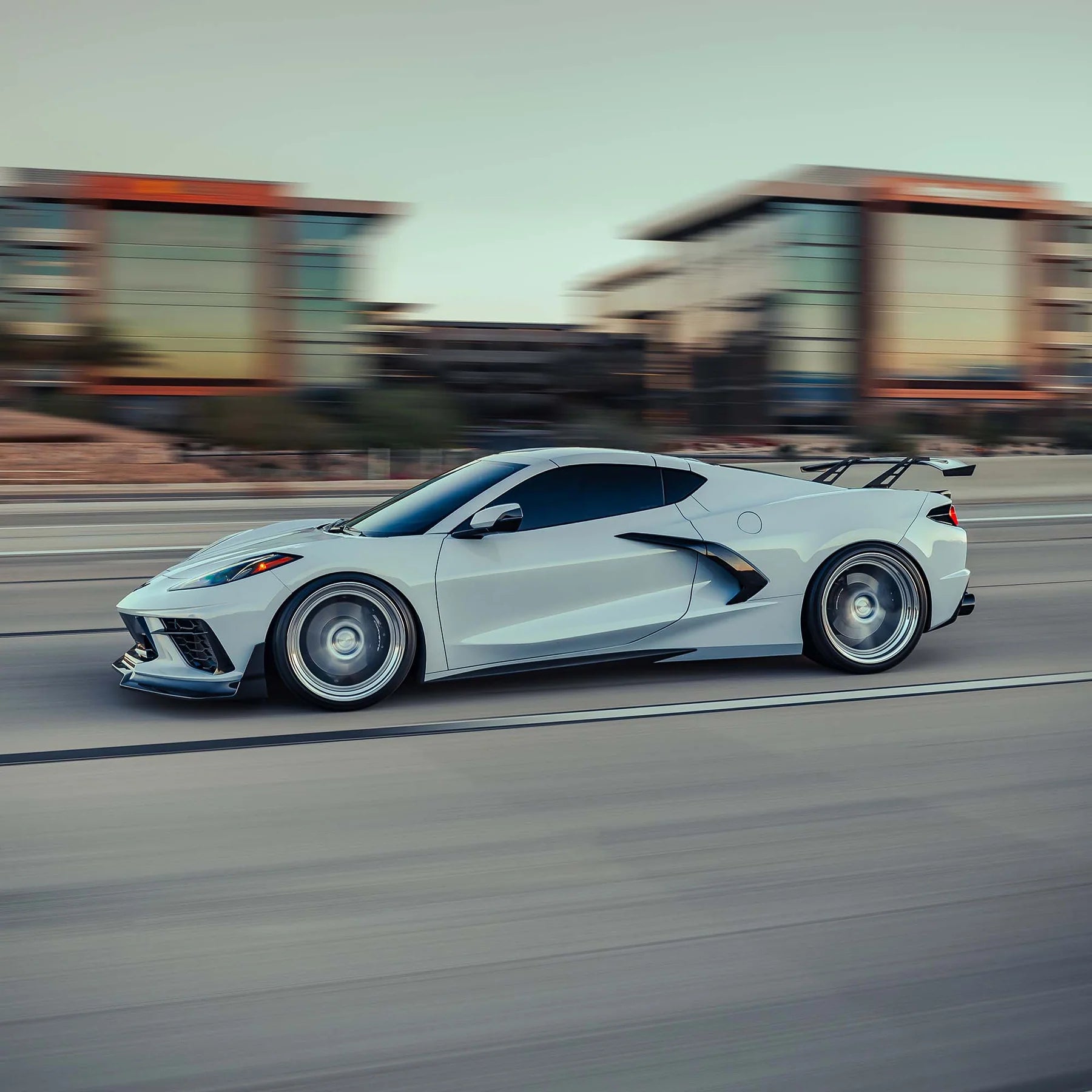 Racing Sport Concepts Knighthawk Wing | Carbon Fiber | Corvette C8 & Z06 Coupe & Convertible Models
