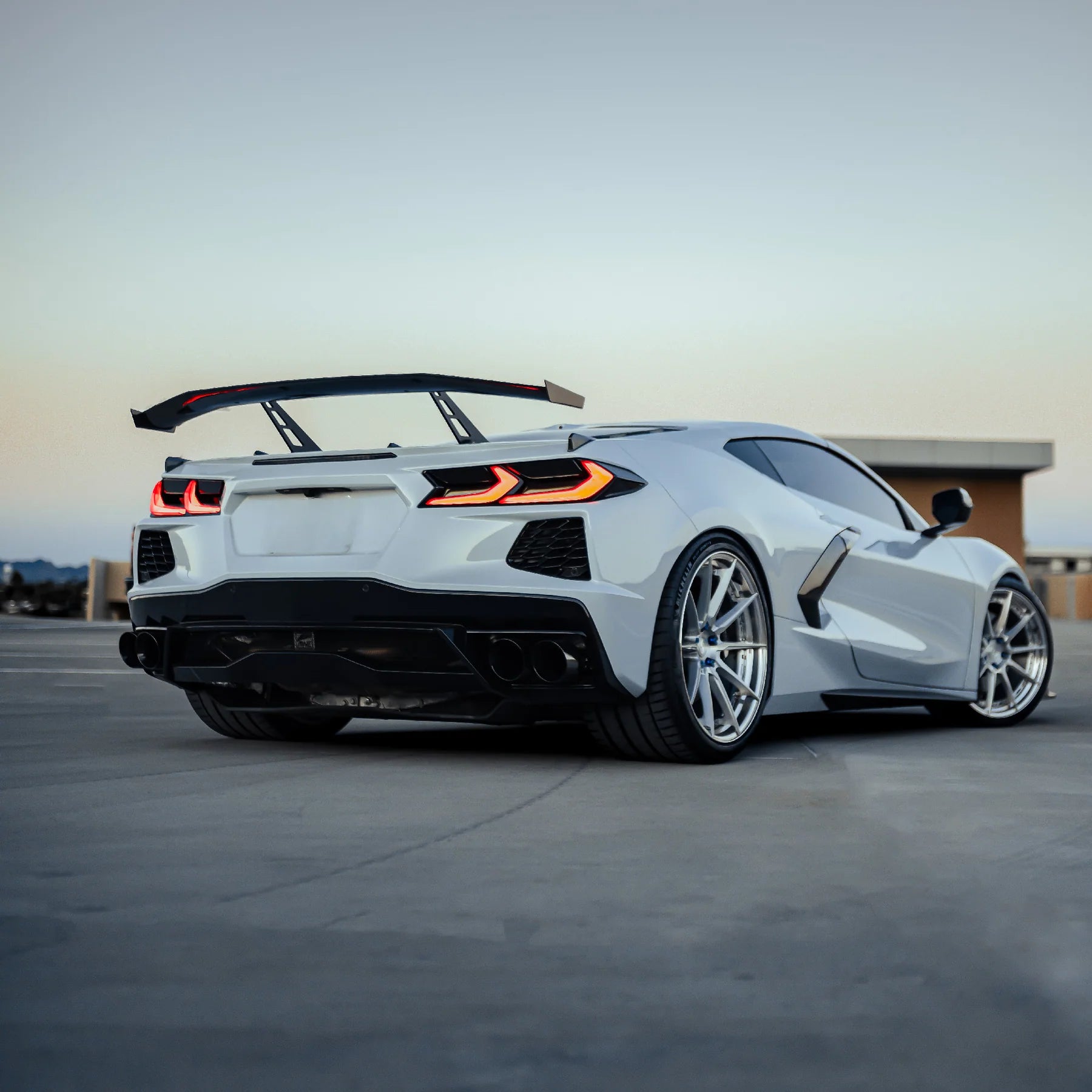 Racing Sport Concepts Knighthawk Wing | Carbon Fiber | Corvette C8 & Z06 Coupe & Convertible Models