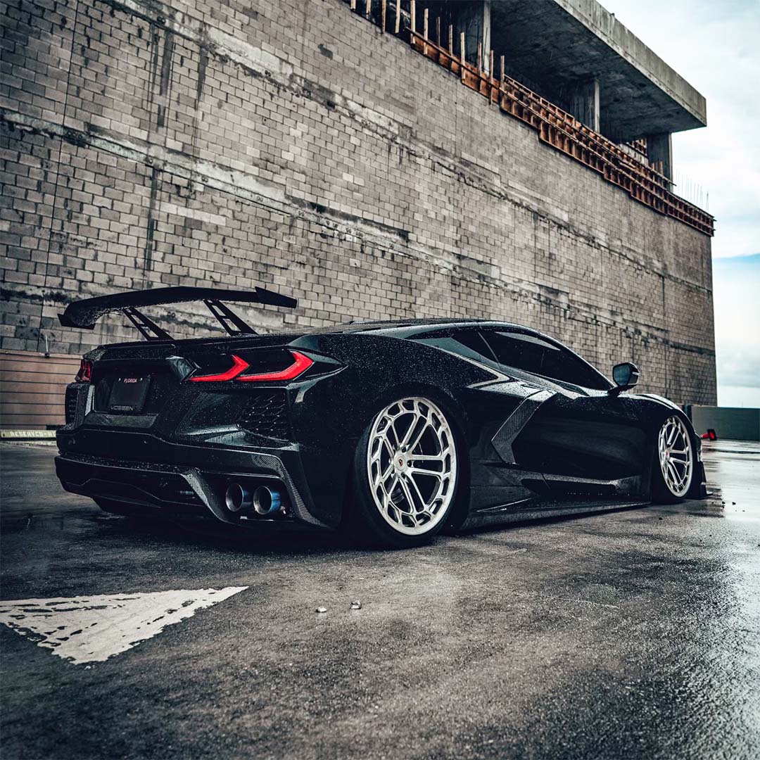 Racing Sport Concepts Knighthawk Wing | Carbon Fiber | Corvette C8 & Z06 Coupe & Convertible Models