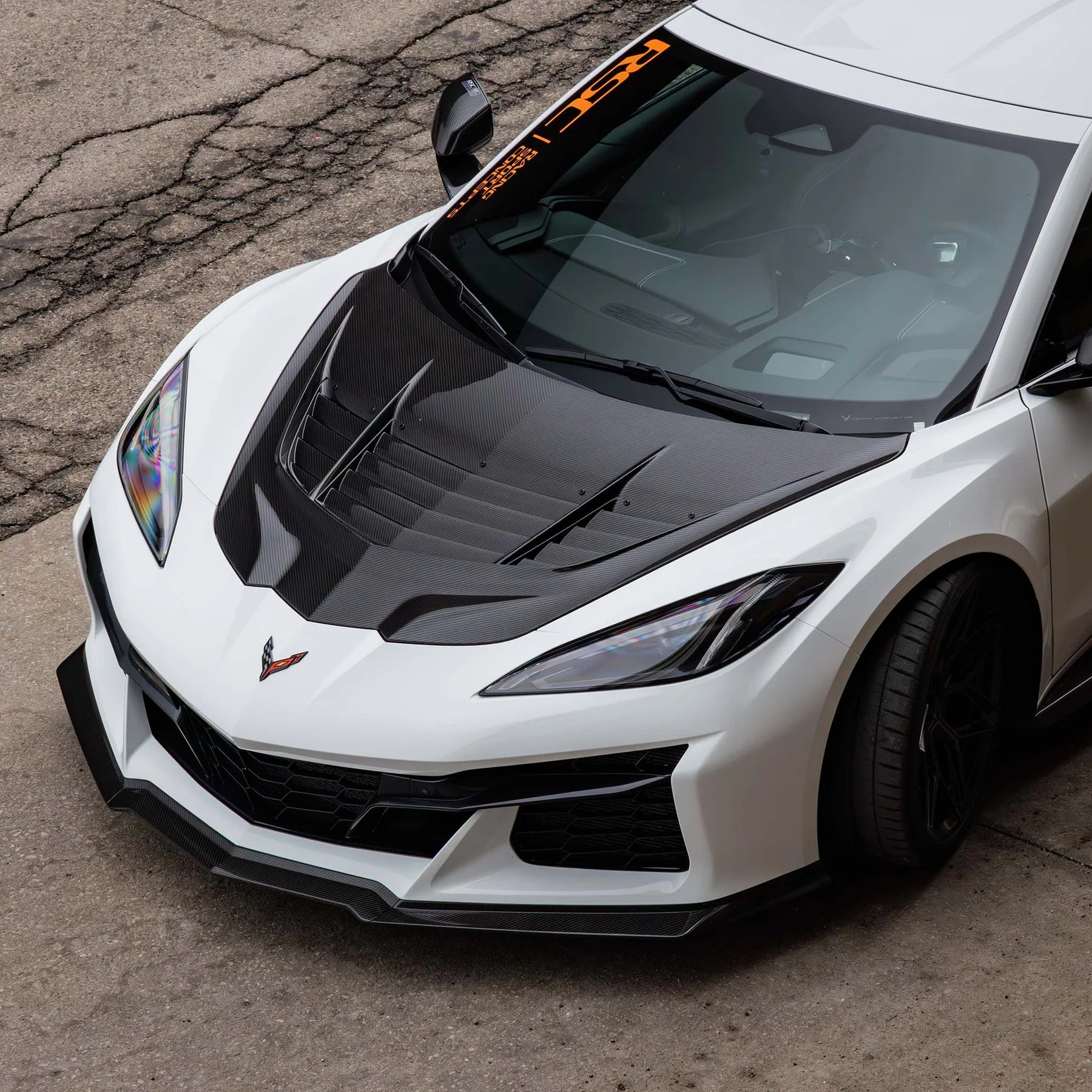 Racing Sport Concepts ZR1.2 Front Hood | Carbon Fiber | Corvette C8 Stingray, Z06, Z07, E-Ray