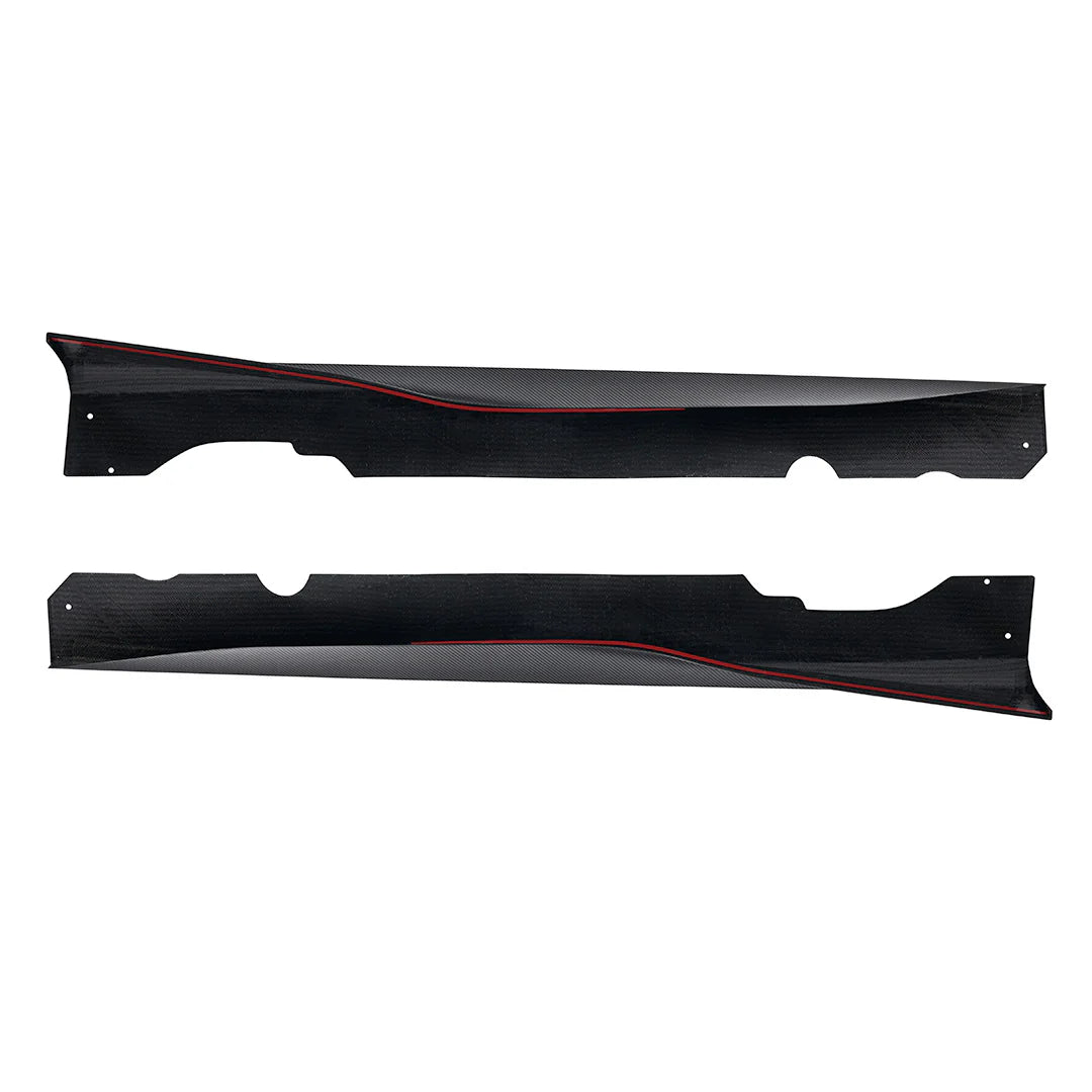 Racing Sport Concepts GT Side Skirts | Carbon Fiber | Corvette C8
