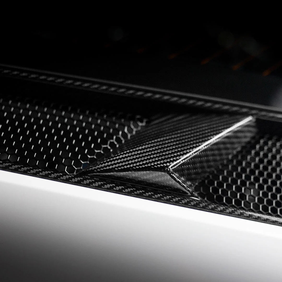 Racing Sport Concepts Engine Hatch Vents | Carbon Fiber | Corvette C8 and C8 Z06