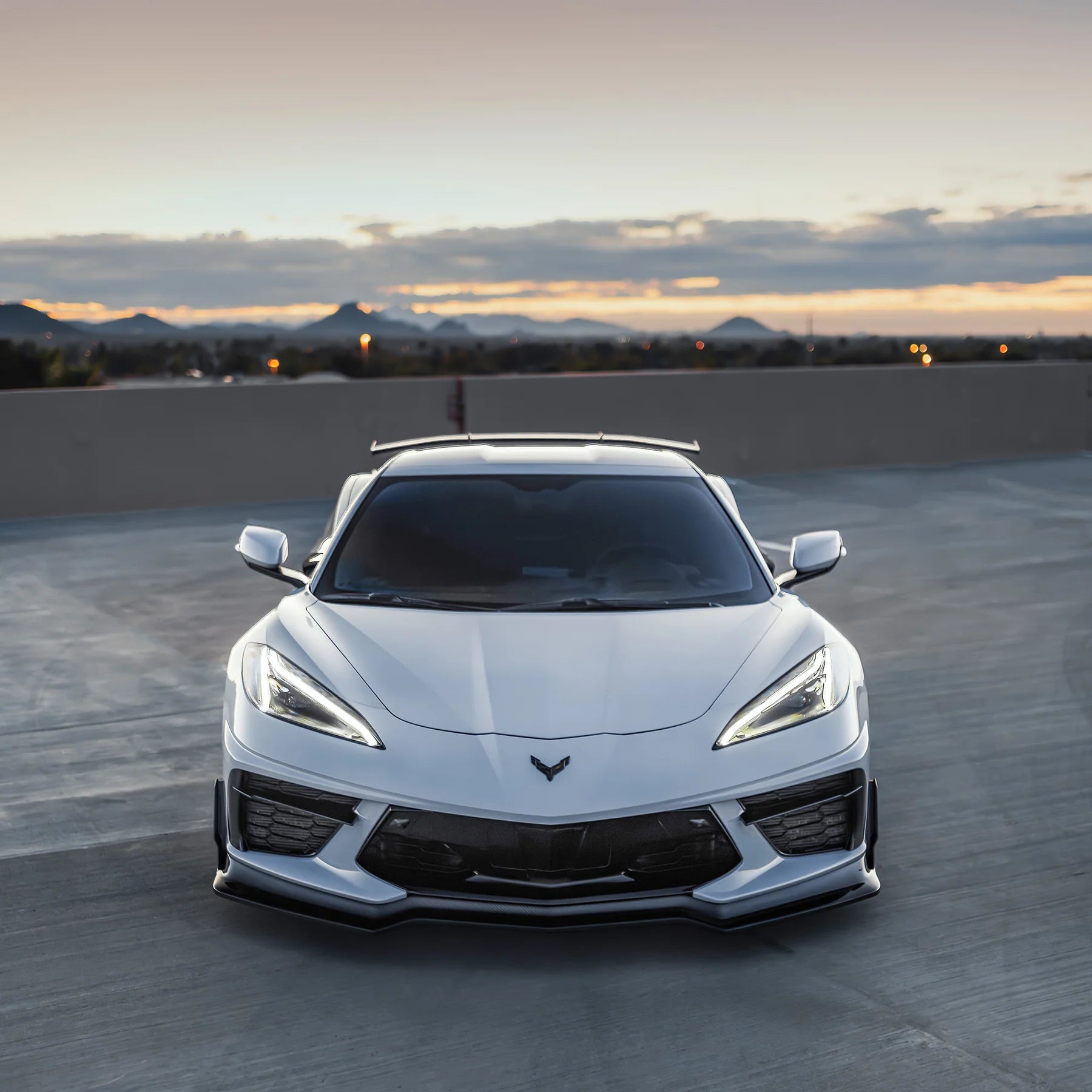 RSC Carbon Fiber ST Front Splitter for Corvette C8 | Cicio Performance