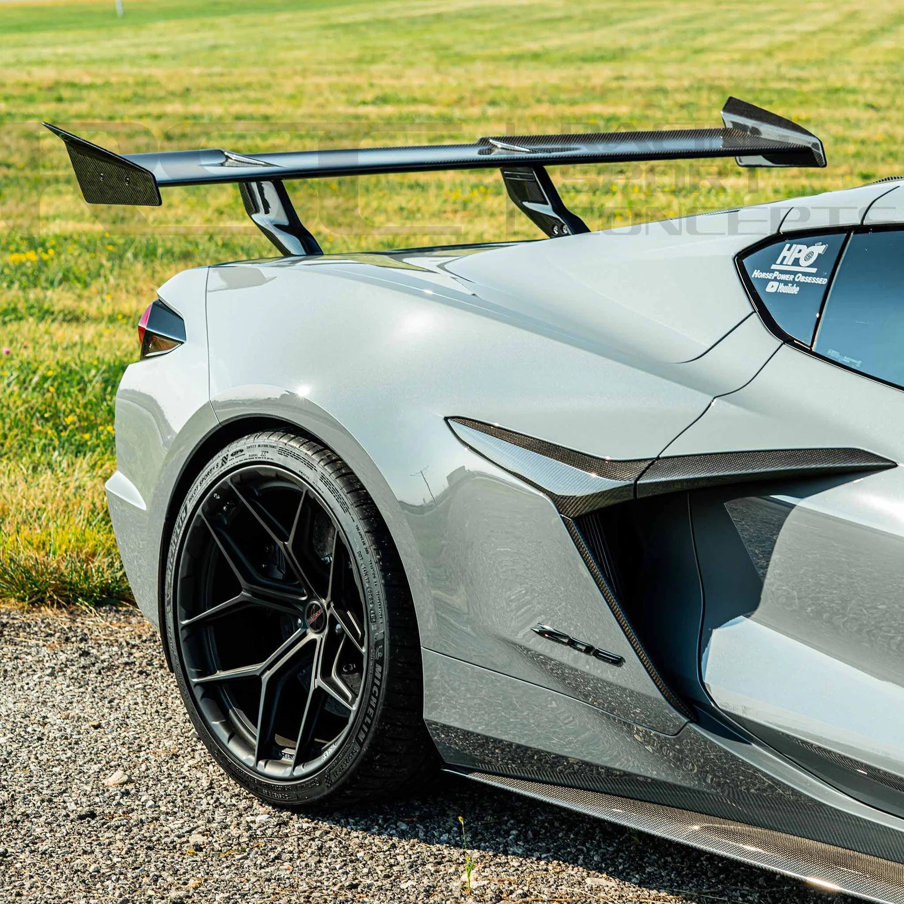 Racing Sport Concepts ZR1.1 Rear Wing | Carbon Fiber | Corvette C8 Z06 & E-Ray