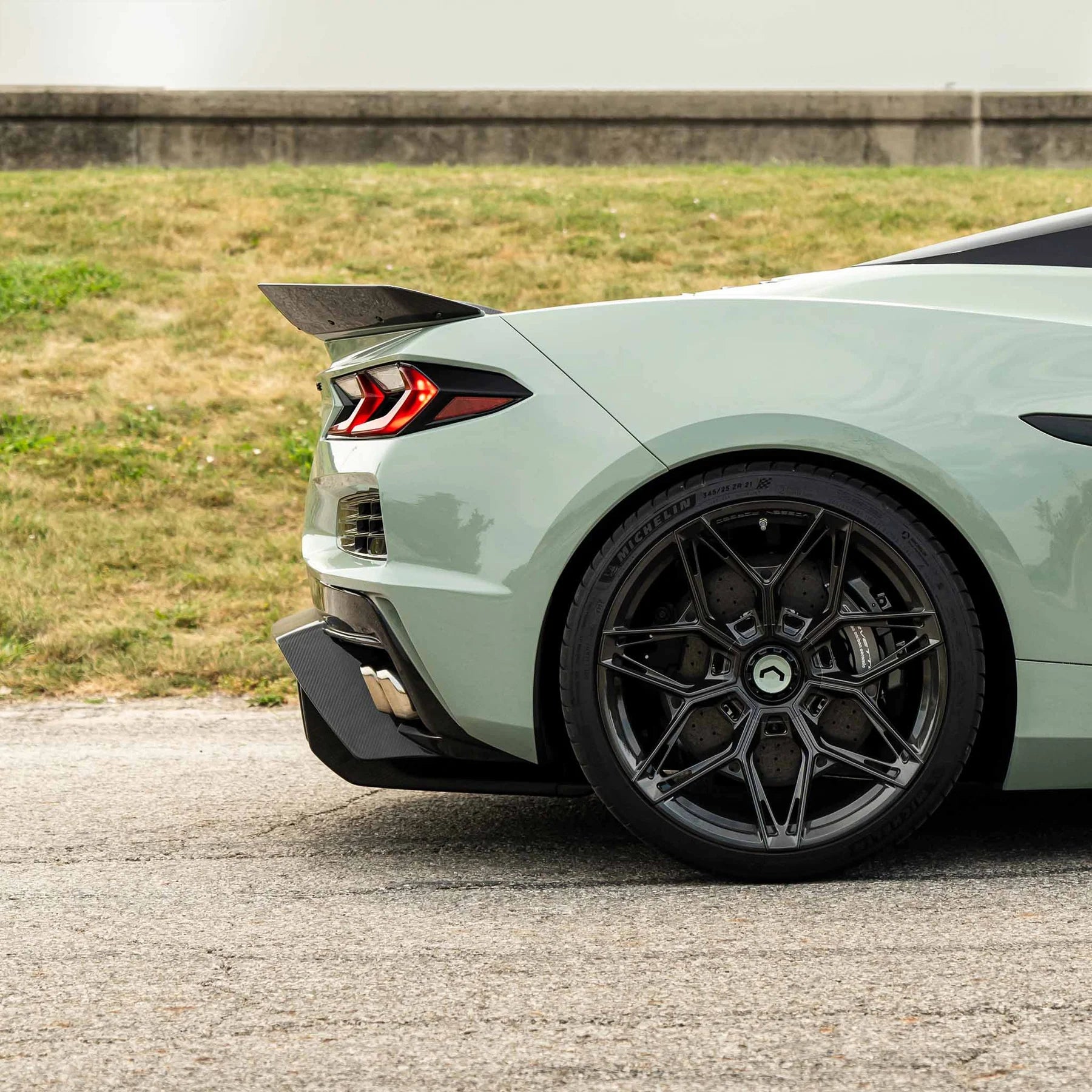 Racing Sport Concepts Wicker Bill Extensions | Carbon Fiber | Corvette C8 Z06, E-Ray, ZR1 RSCVET3042