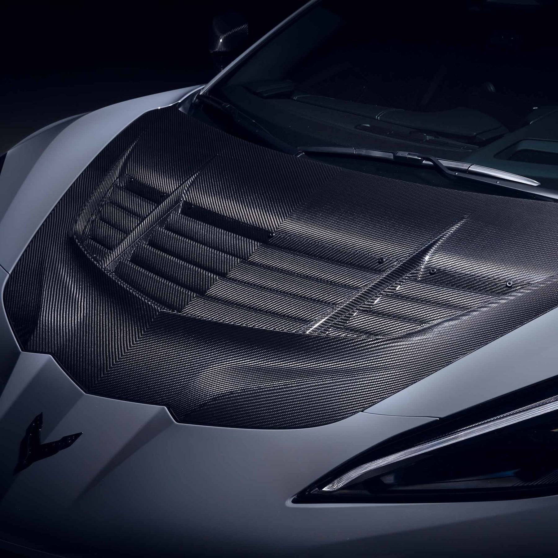 Racing Sport Concepts ZR1.2 Front Hood | Carbon Fiber | Corvette C8 Stingray, Z06, Z07, E-Ray