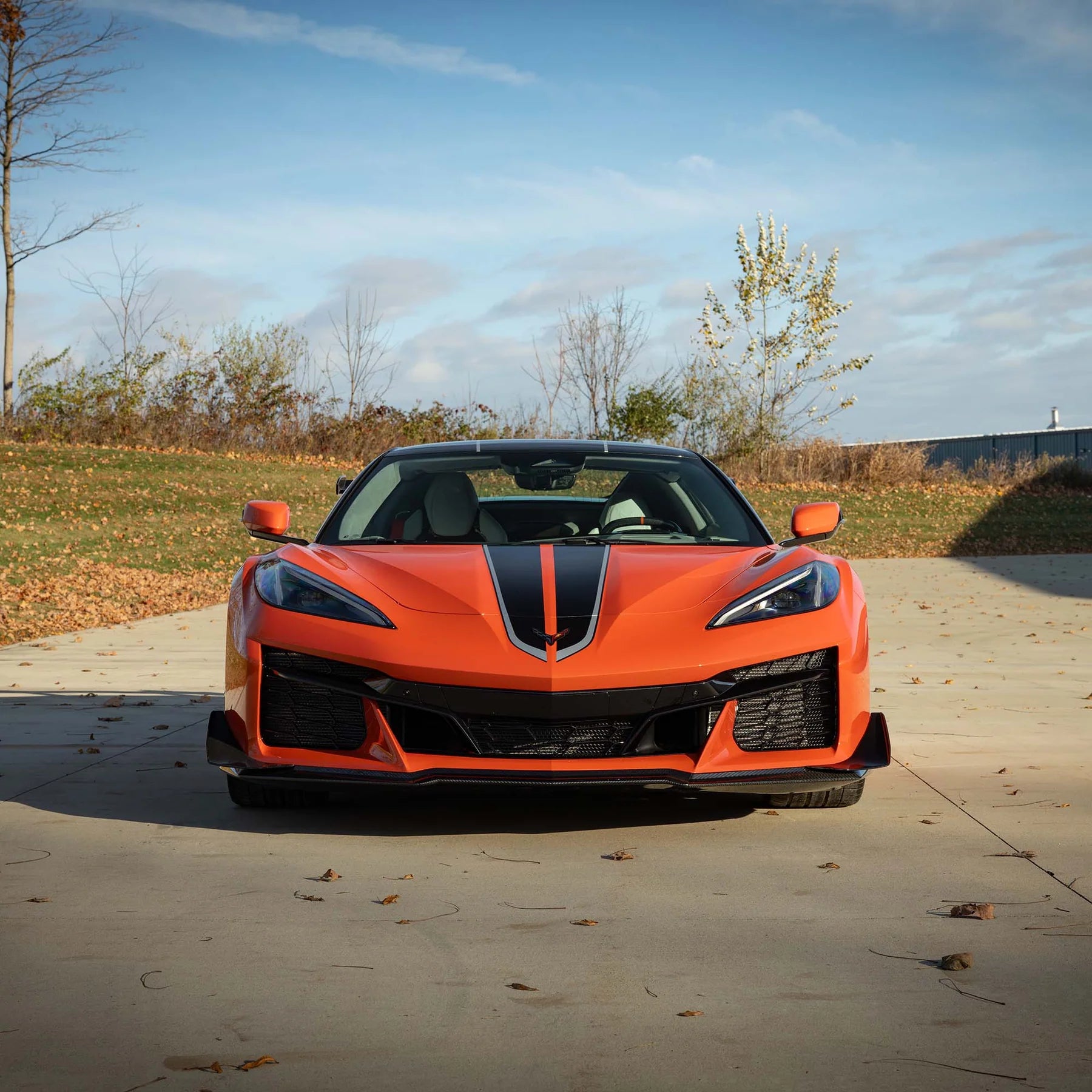 Racing Sport Concepts C8 Z07 Front Splitter and Dive Planes Package