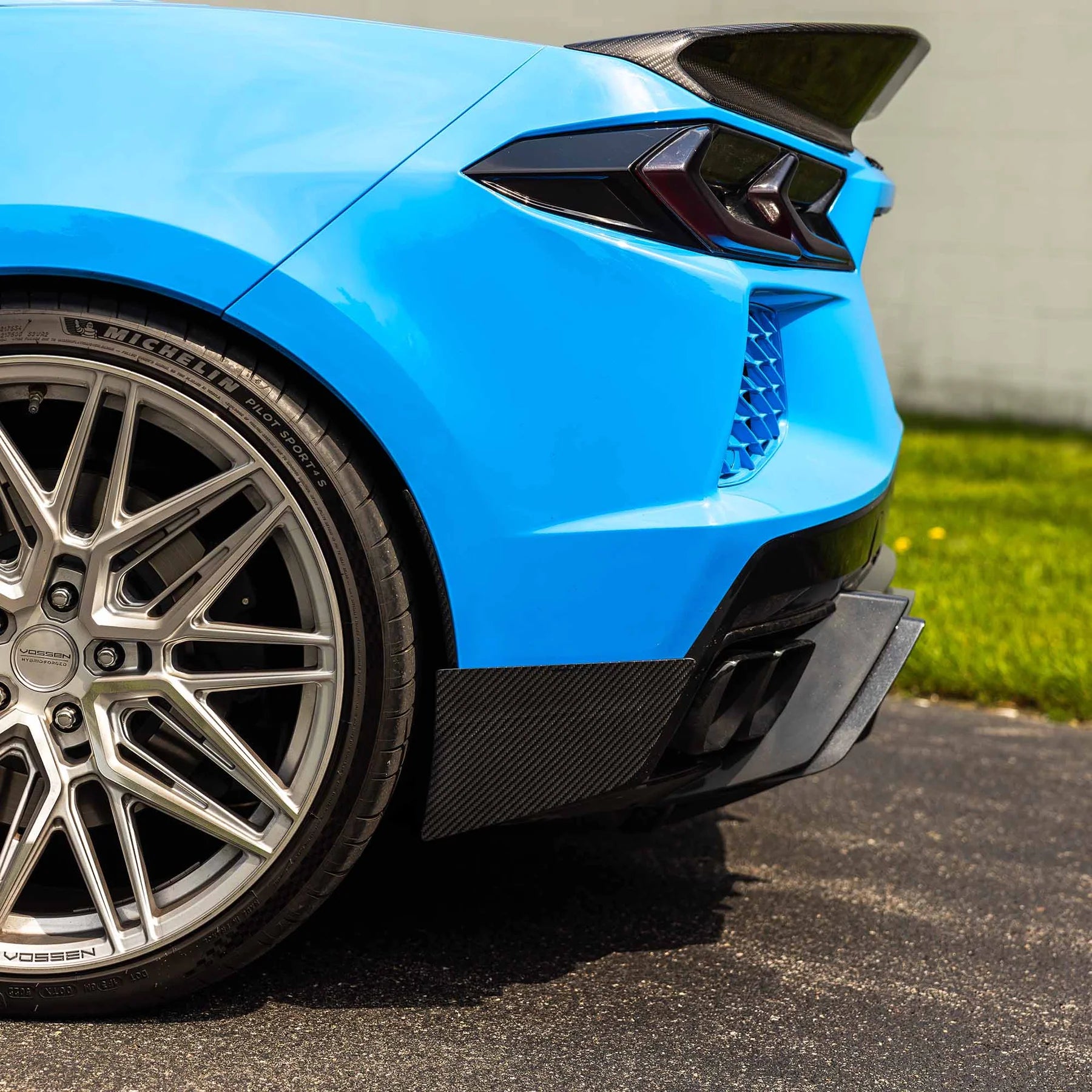 Racing Sport Concepts Rear Canards | Carbon Fiber | Corvette C8