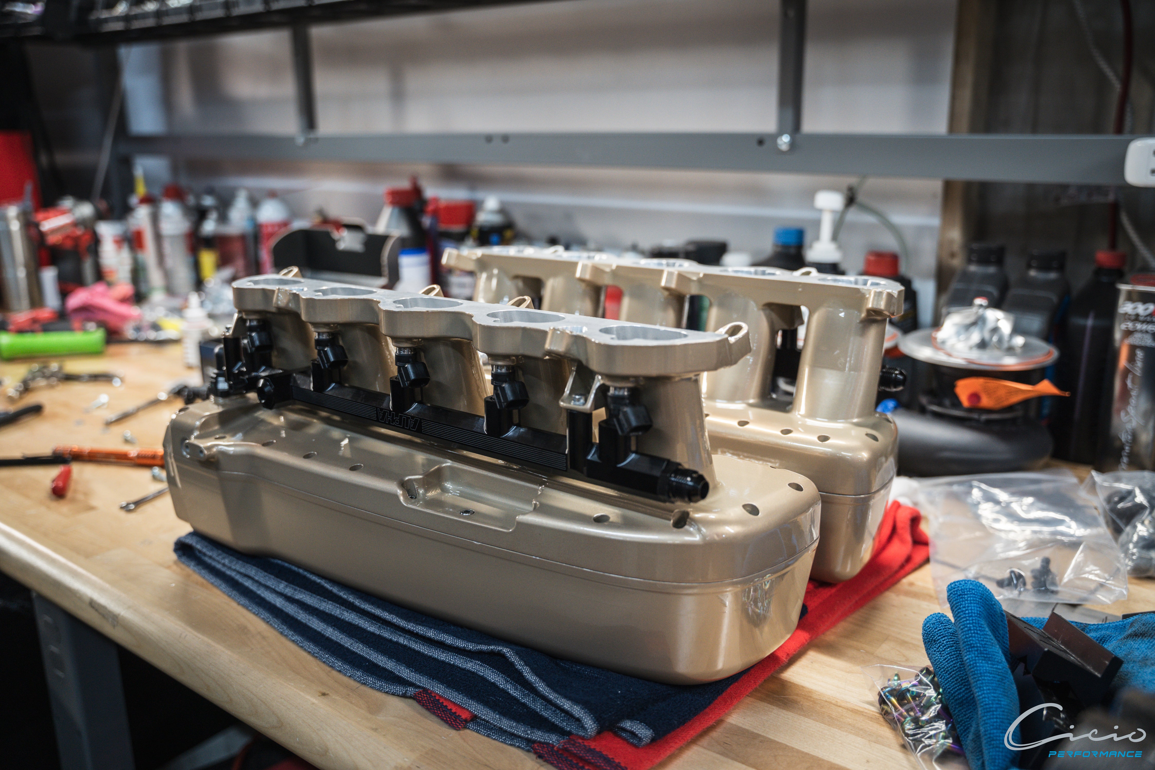 Cicio Performance Billet Intake Manifold for Audi R8/ Lamborghini Huracan 5.2 V10