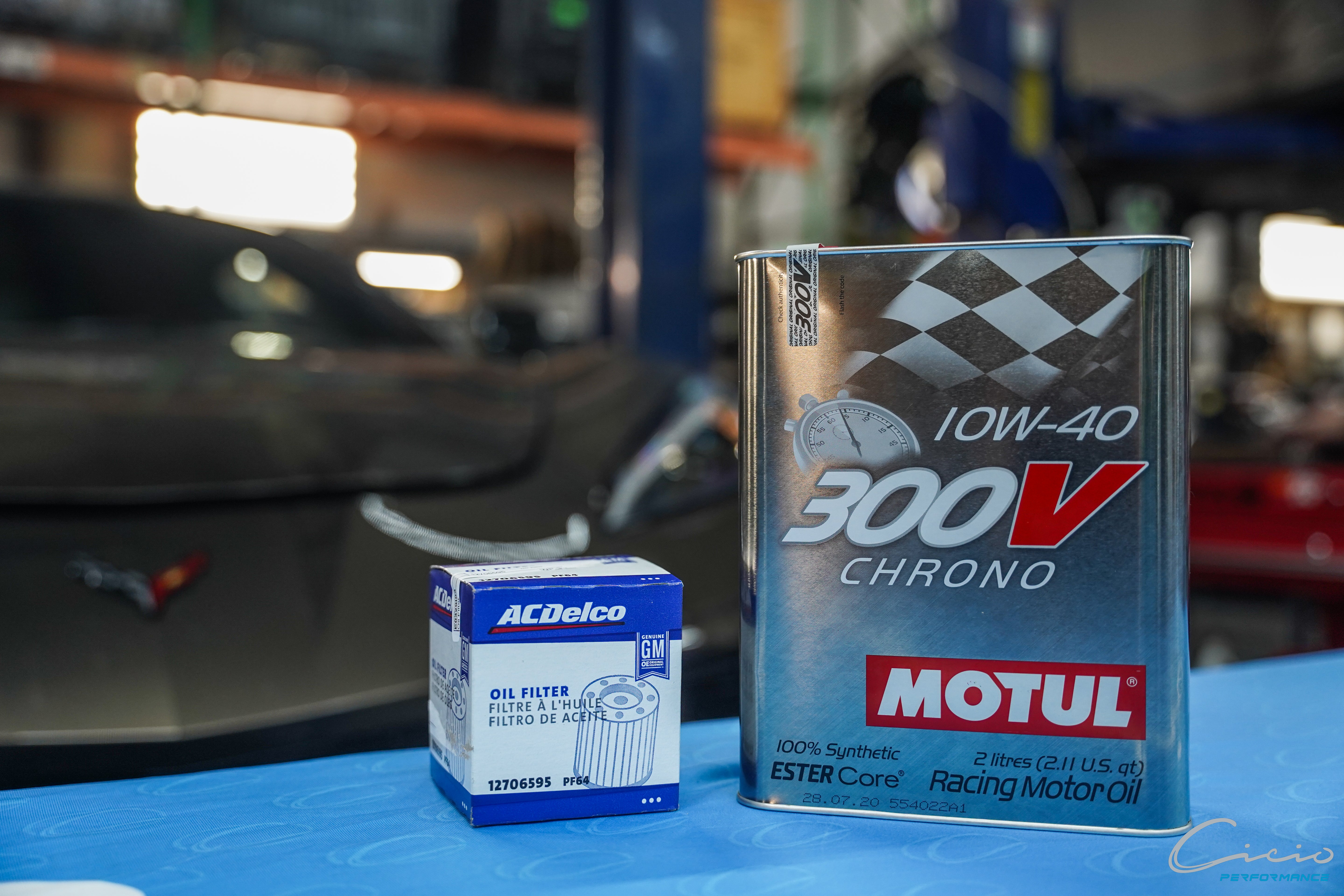 Twin Turbo C8 Corvette Oil Change Kit By Cicio Performance