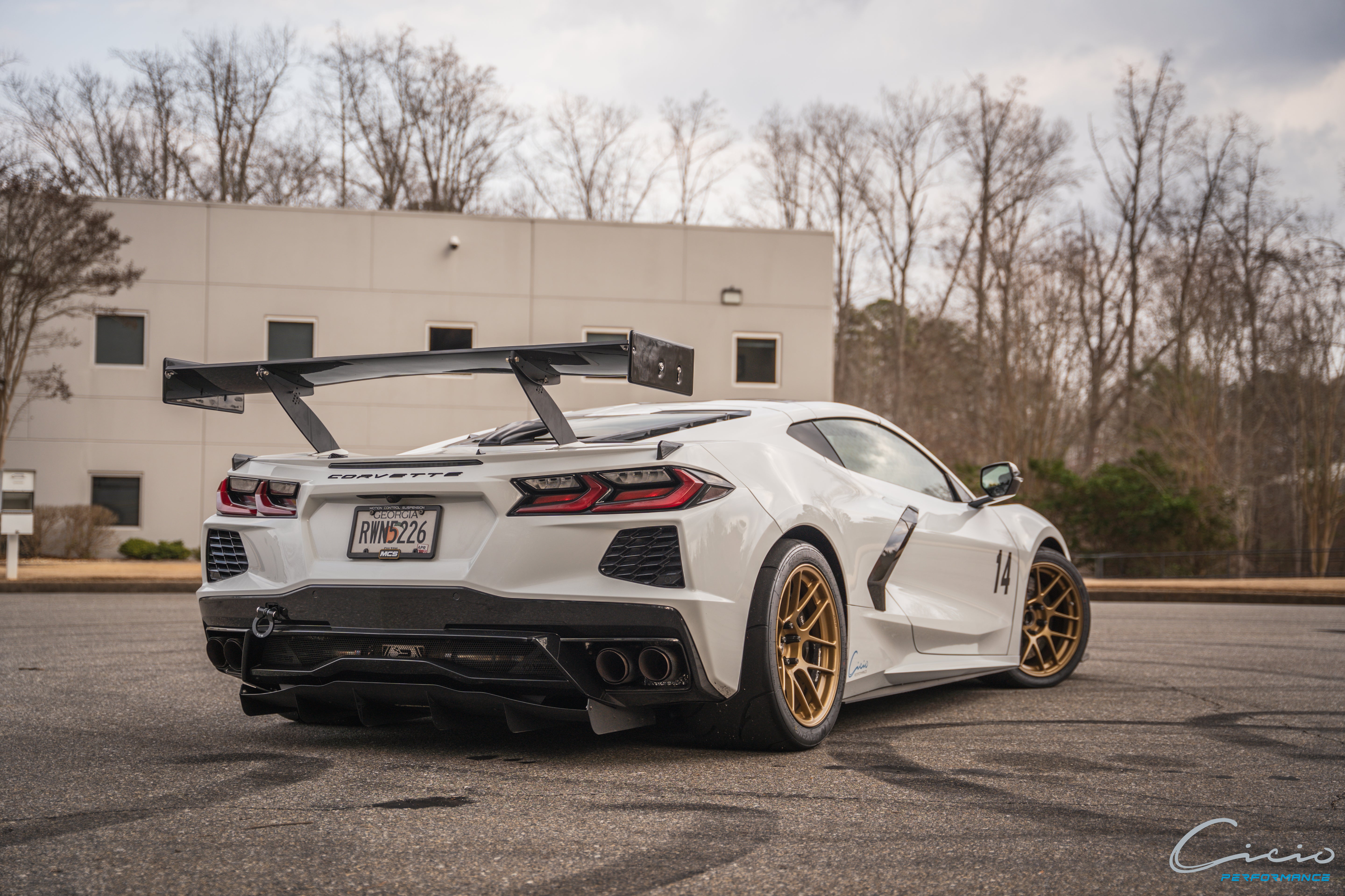 Cicio Performance Trackday Coilover Kit by MCS— Chevrolet Corvette C8