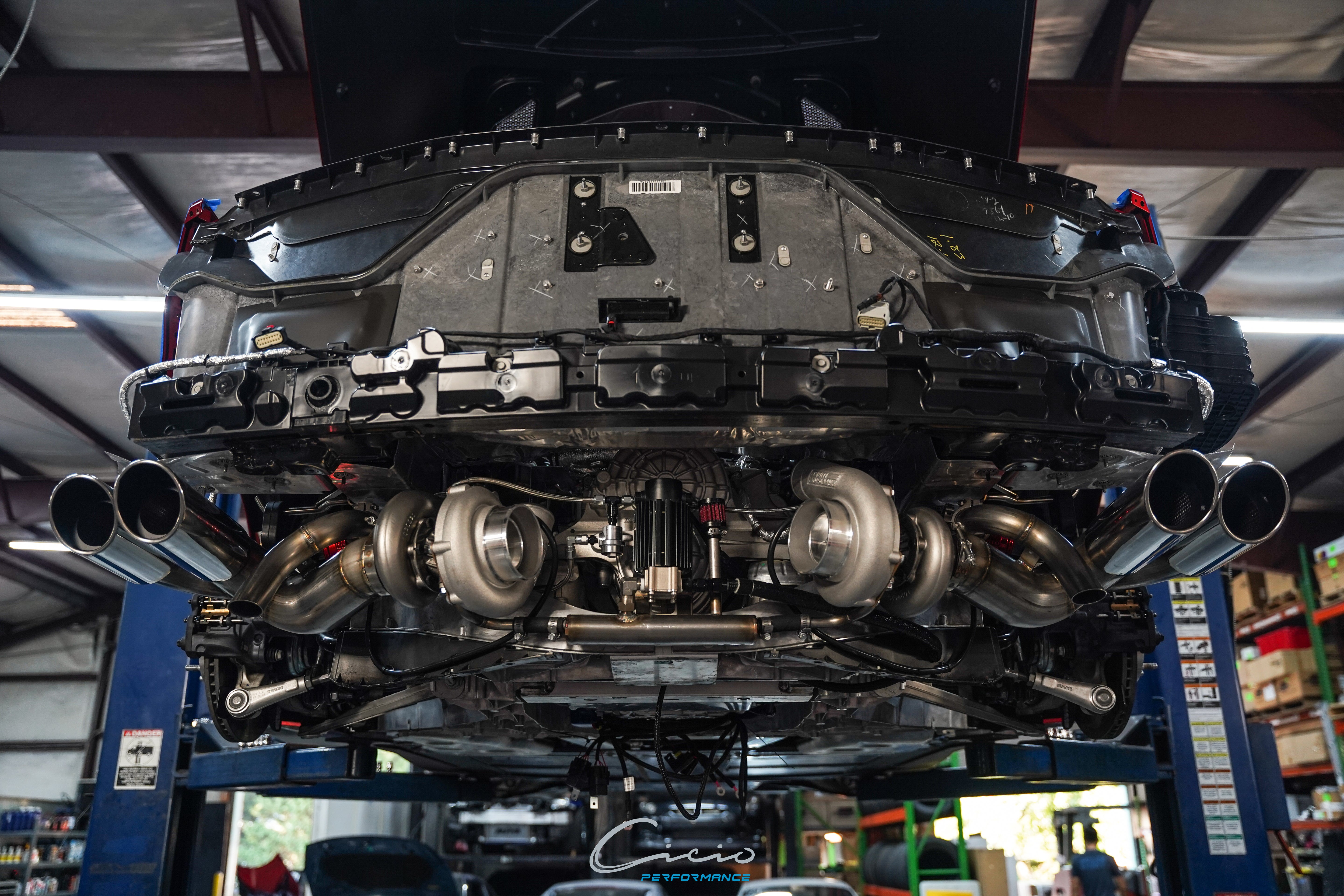 Cicio Performance C8 Corvette Twin Turbo Kit - Standard