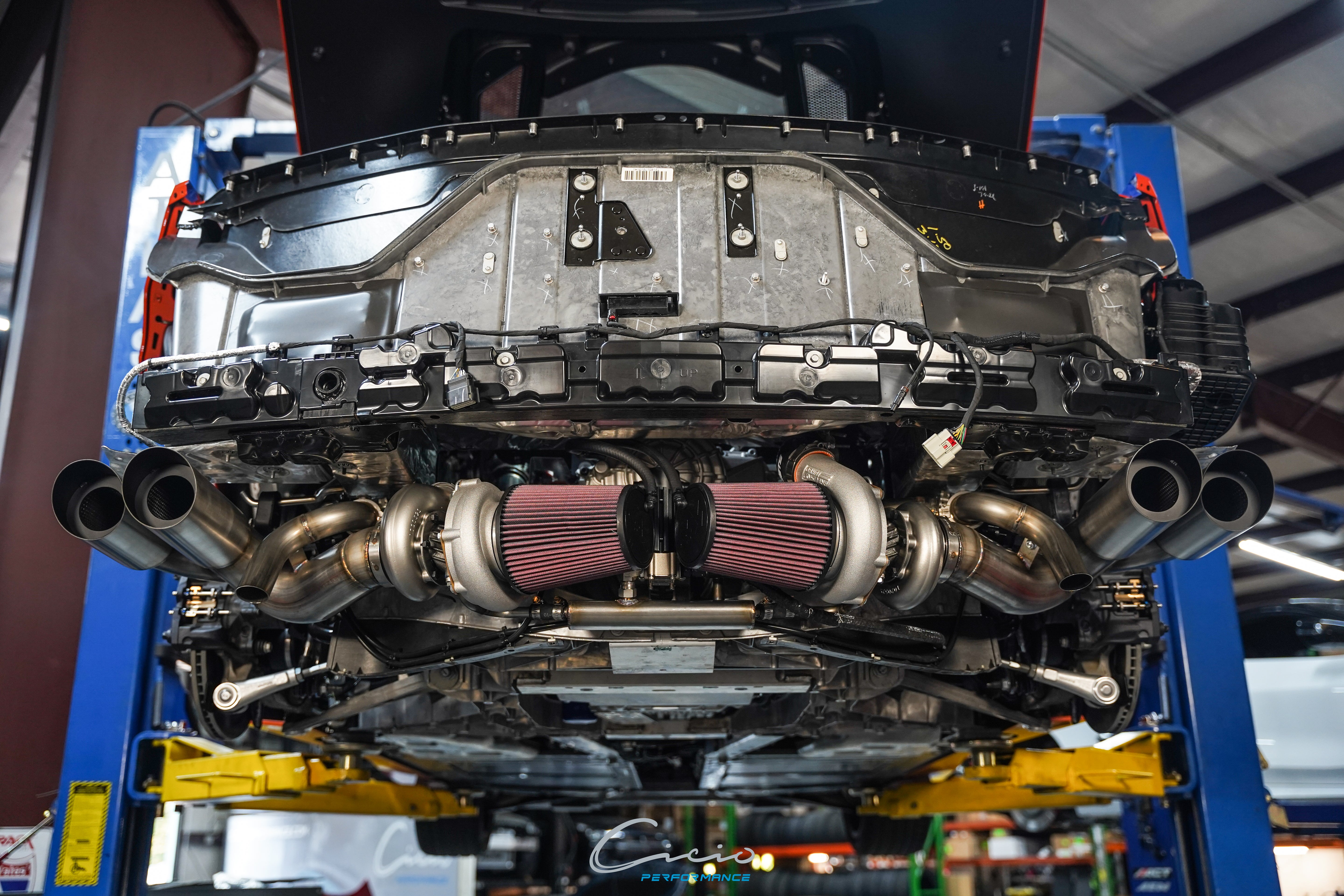 Cicio Performance C8 Corvette Twin Turbo Kit - Standard