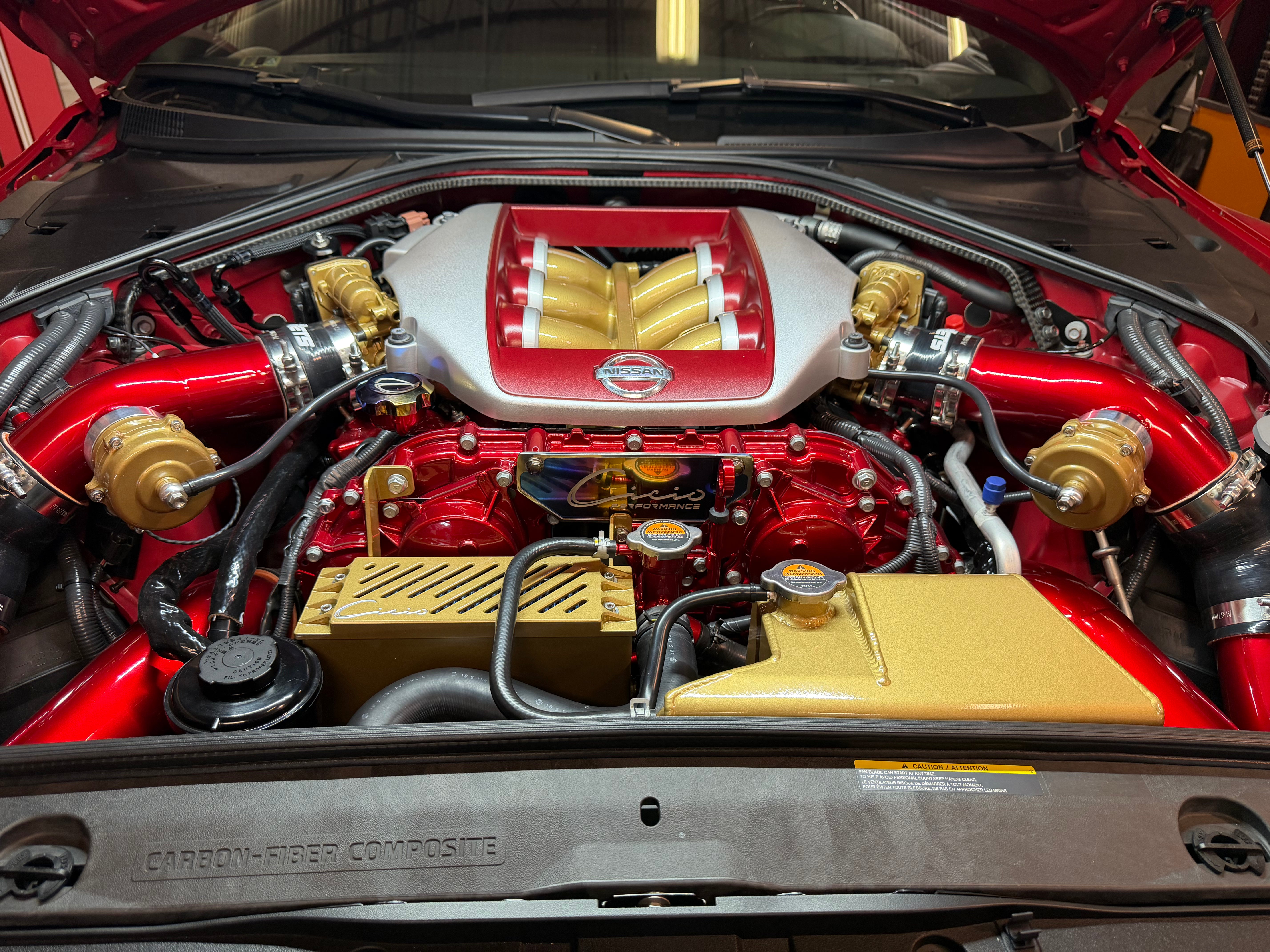 Cicio Performance Catch Can System for Nissan R35 GTR 2009+