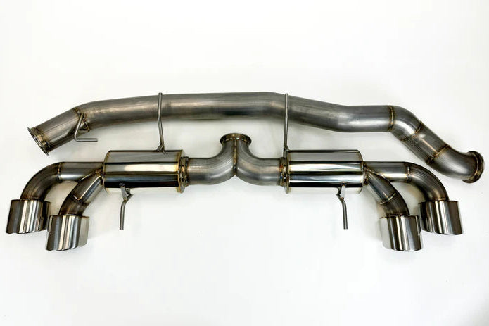 Extreme Turbo Systems 4 inch Stainless Steel Exhaust - Nissan R35 GT-R 2009+