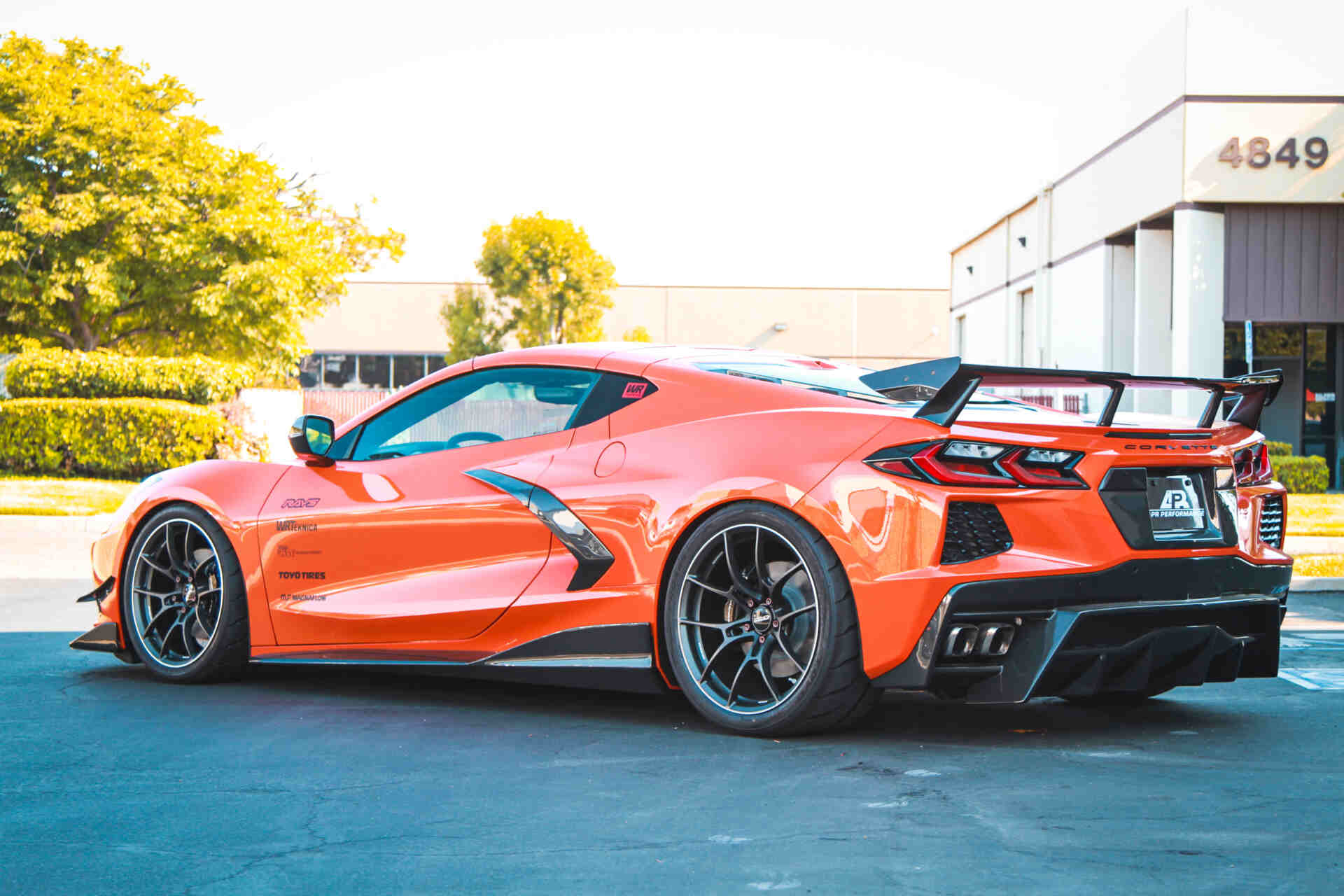 APR Performance C8 Corvette Carbon Side Skirts By Cicio Performance