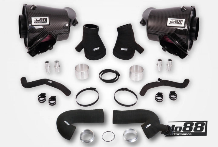 Do88 Induction system, 66mm outlet, with Turbo inlet hoses for Porsche 992 Turbo / Turbo S