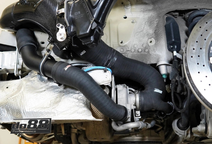 Do88 Induction system, 66mm outlet, with Turbo inlet hoses for Porsche 992 Turbo / Turbo S