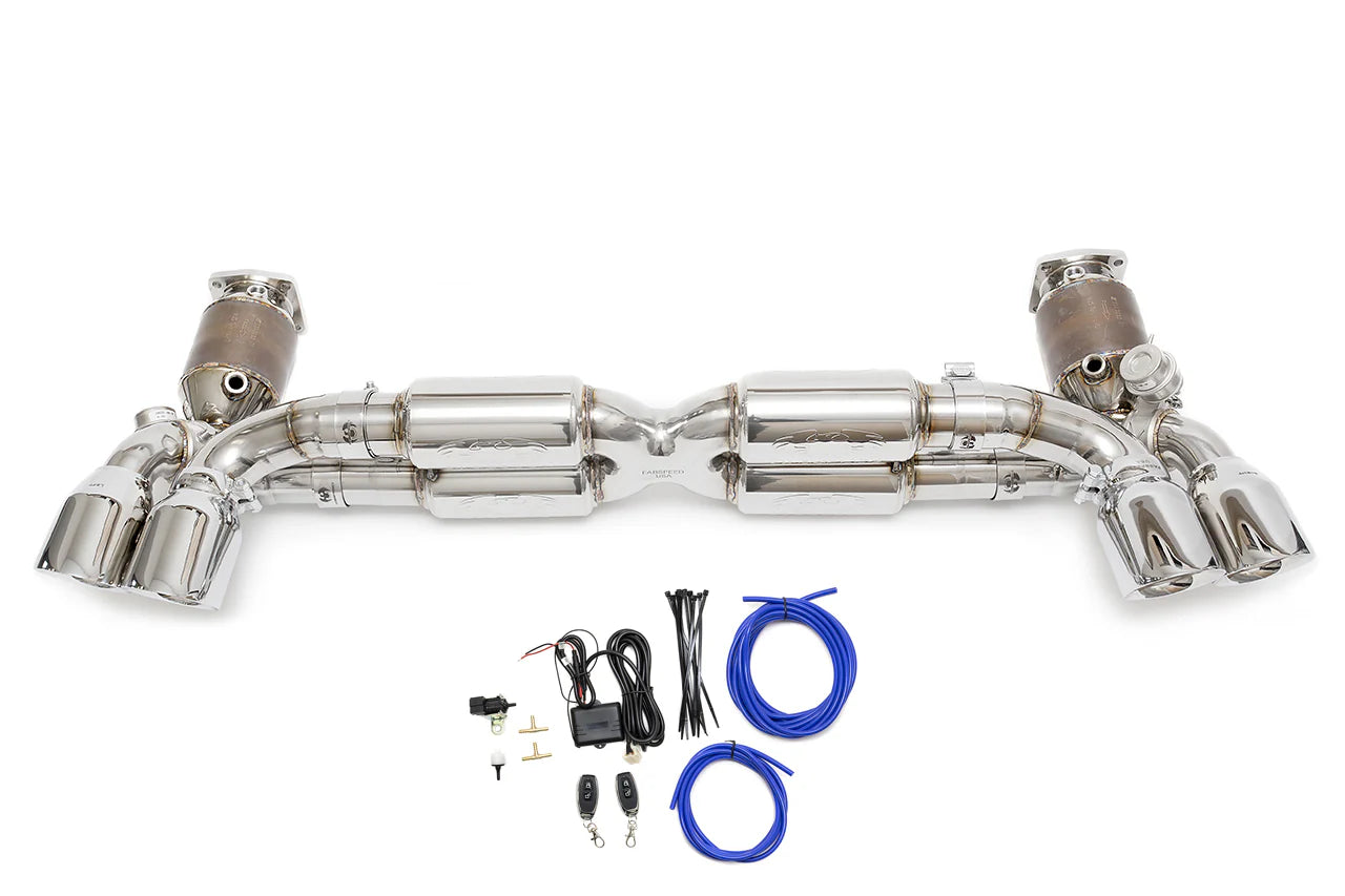 Fabspeed Valvetronic Supersport X-Pipe Exhaust System for Porsche 991 Turbo