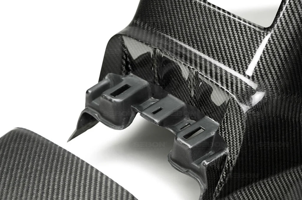Seibon Carbon Fiber Rear Center Console for Nissan R35 GTR 2009-2020
