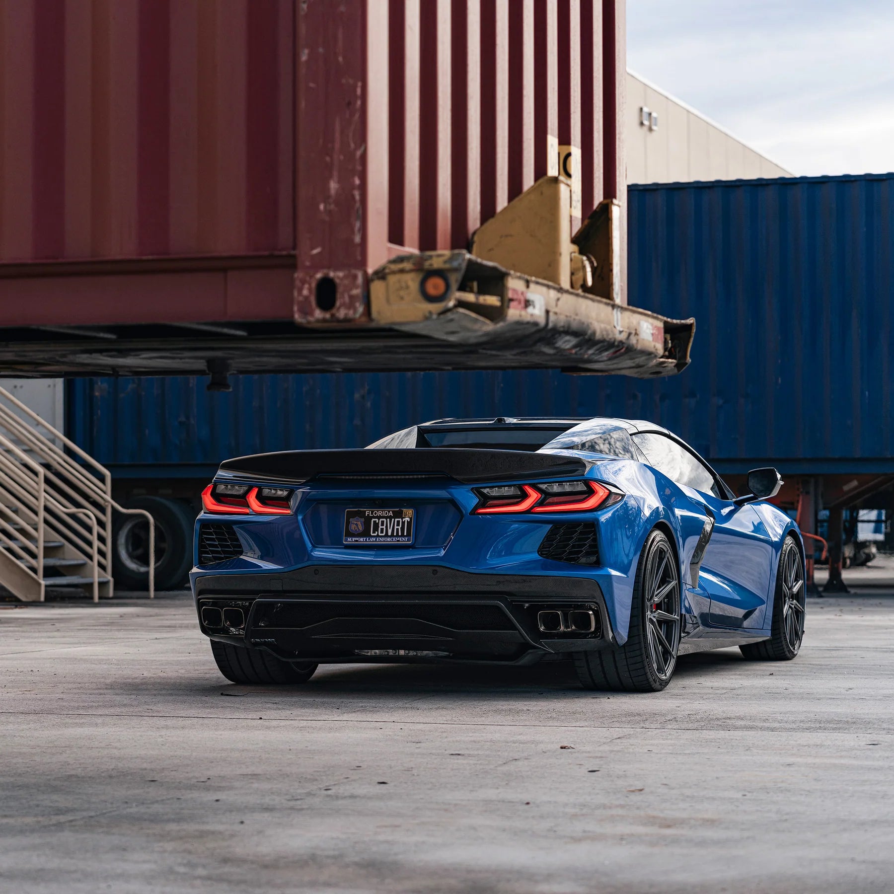 Racing Sport Concepts GT Ducktail Rear Spoiler | Carbon Fiber | Corvette C8