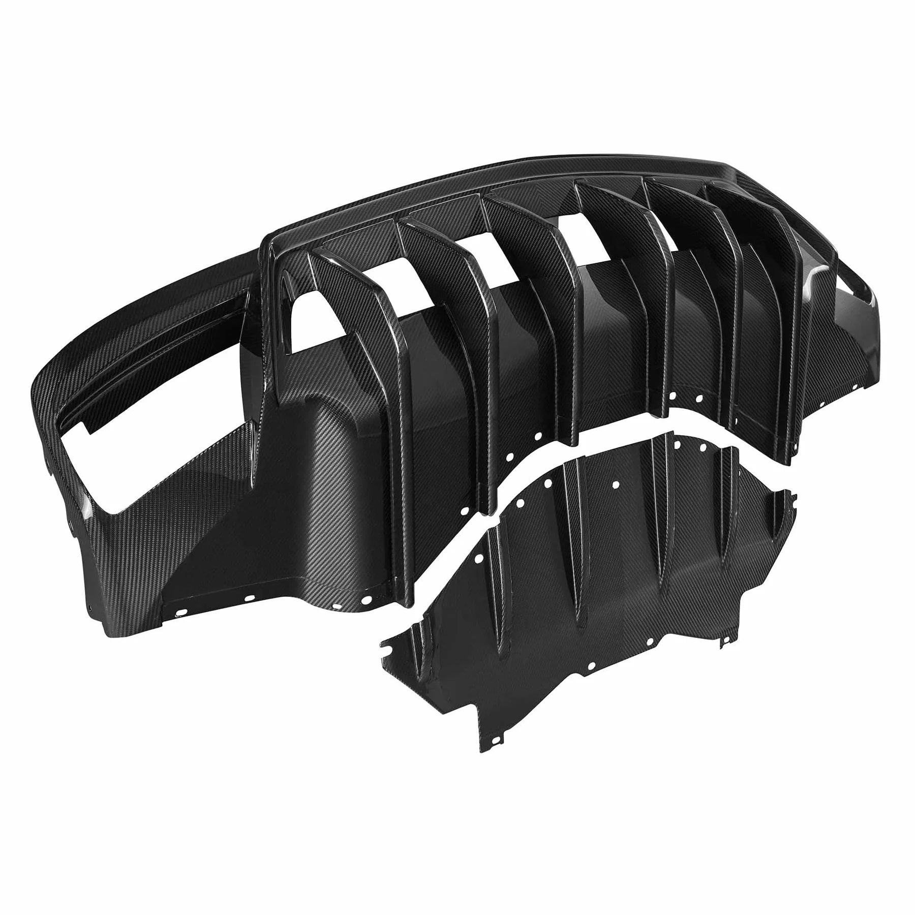 Racing Sport Concepts ST Rear Diffuser | Carbon Fiber | Corvette C8 Stingray & E-Ray
