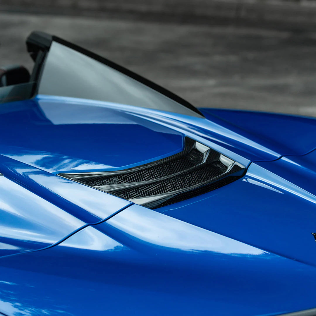 Racing Sport Concepts Hatch Vent | Carbon Fiber | C8 Corvette Convertible HTC E-Ray & Z06