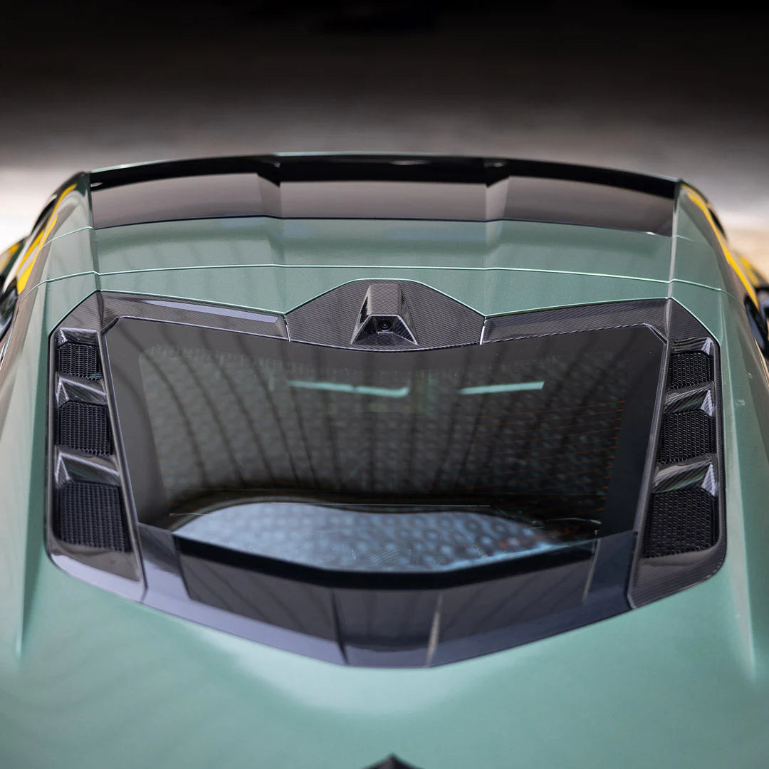 Racing Sport Concepts Rear Camera Cover | Carbon Fiber | Corvette C8 Coupe, Z06, & E-Ray