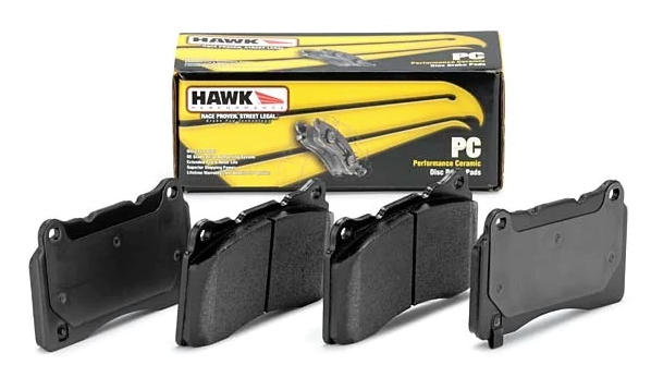 Hawk PC (Performance Ceramic) C8 Corvette Base Rear Brake Pads (Non-Z51) | By Cicio Performance