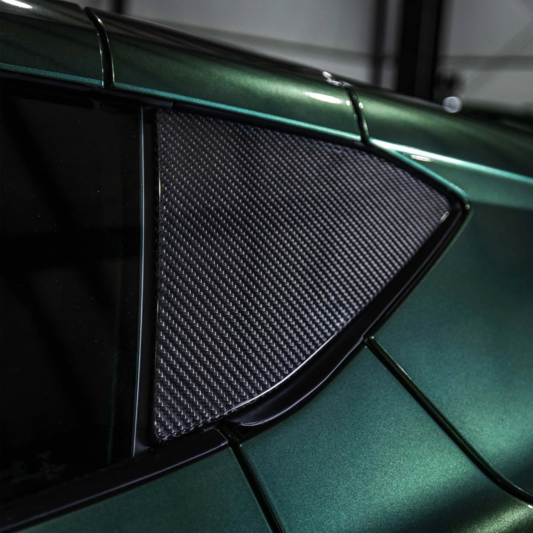 Racing Sport Concepts B Pillar Covers | Carbon Fiber | Corvette C8 and C8 Z06 Coupe