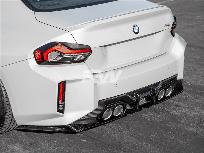 RW Carbon BMW G87 M2 DTM Carbon Fiber Rear Diffuser