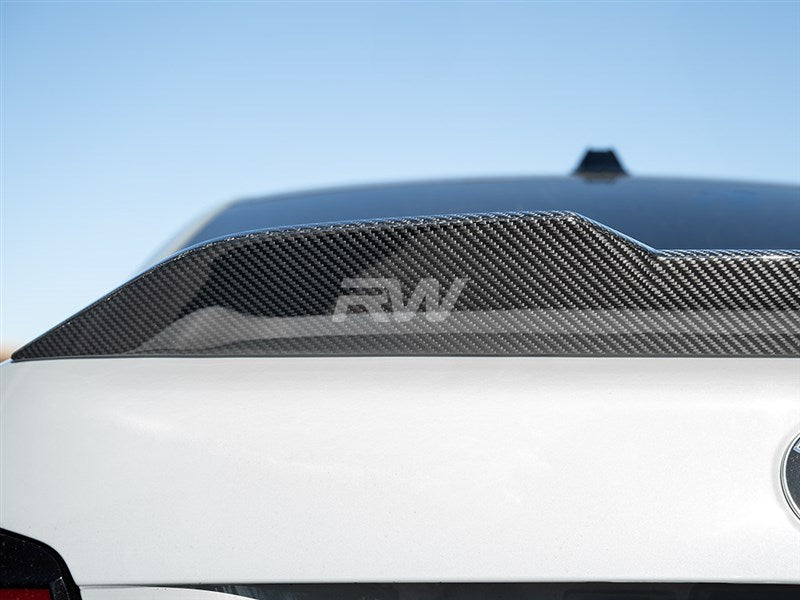 RW Carbon BMW G87 M2 G42 Performance Style CF Trunk Spoiler