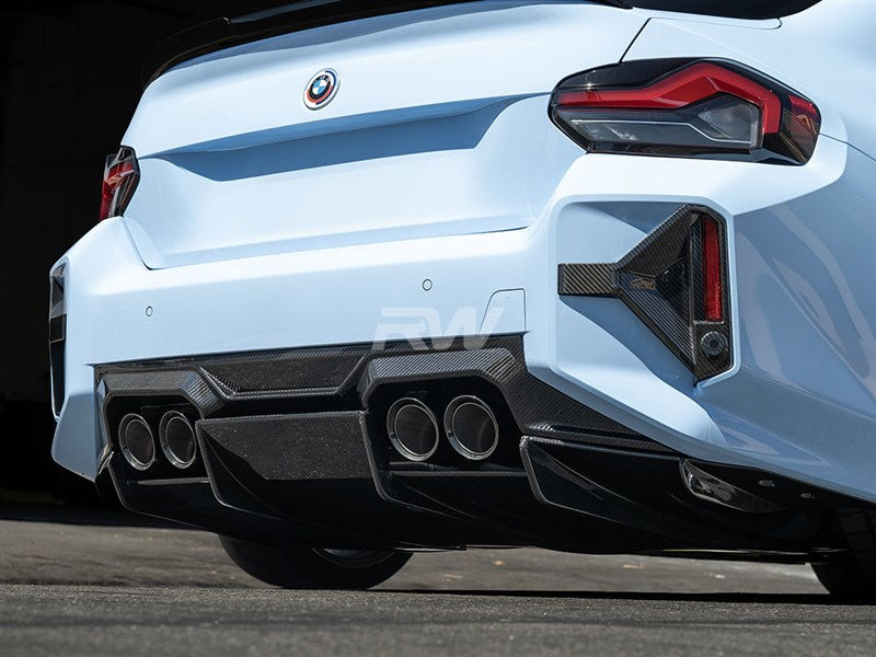RW Carbon BMW G87 M2 CF GTX Diffuser + Undertray