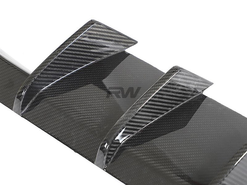 RW Carbon BMW G87 M2 RWS Carbon Fiber 3 Piece Diffuser