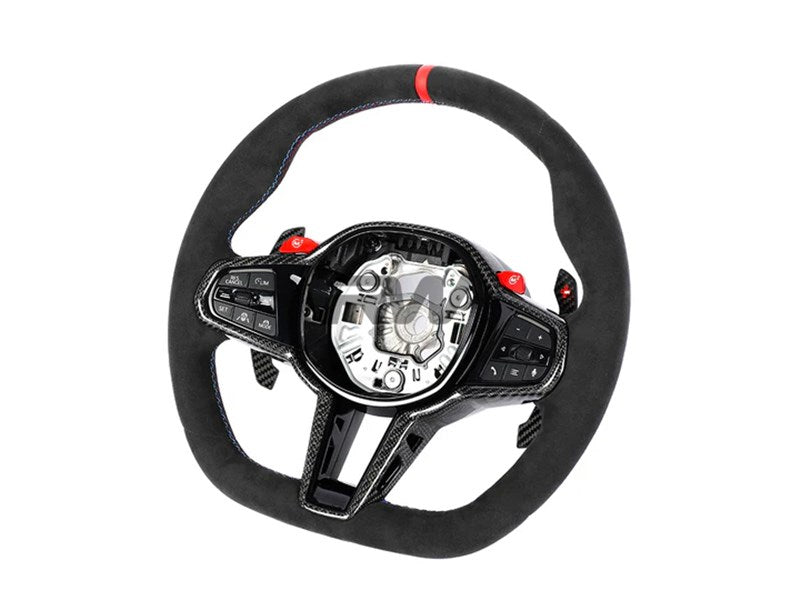 RW Carbon BMW G8X LCI Alcantara / CF Steering Wheel